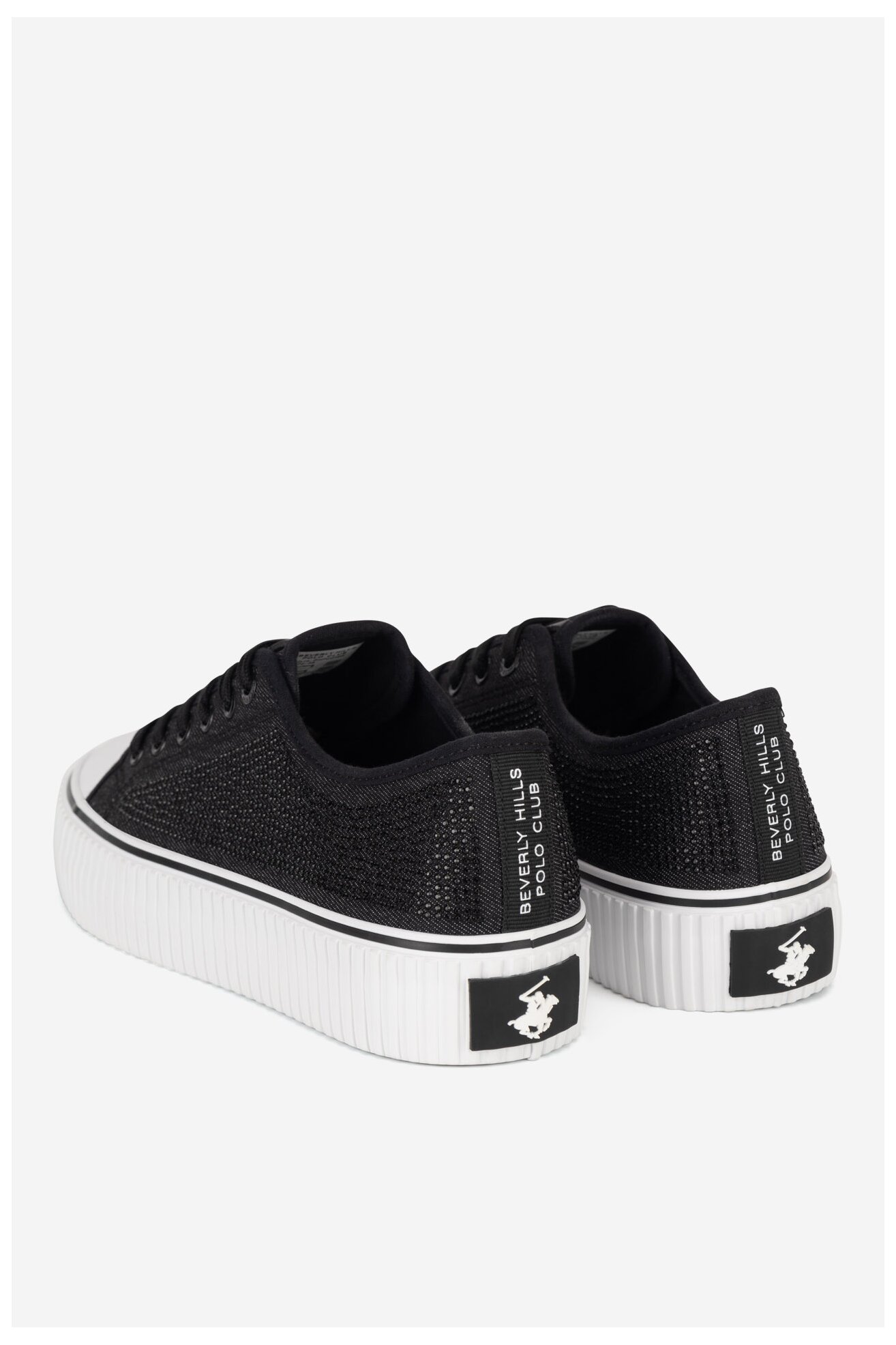 Plátěná obuv Beverly Hills Polo Club BHPC058W ČERNÁ