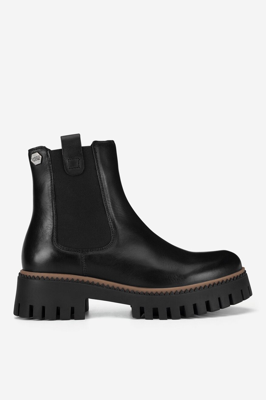 Mexx - Sztyblety skórzane - 5905588997924