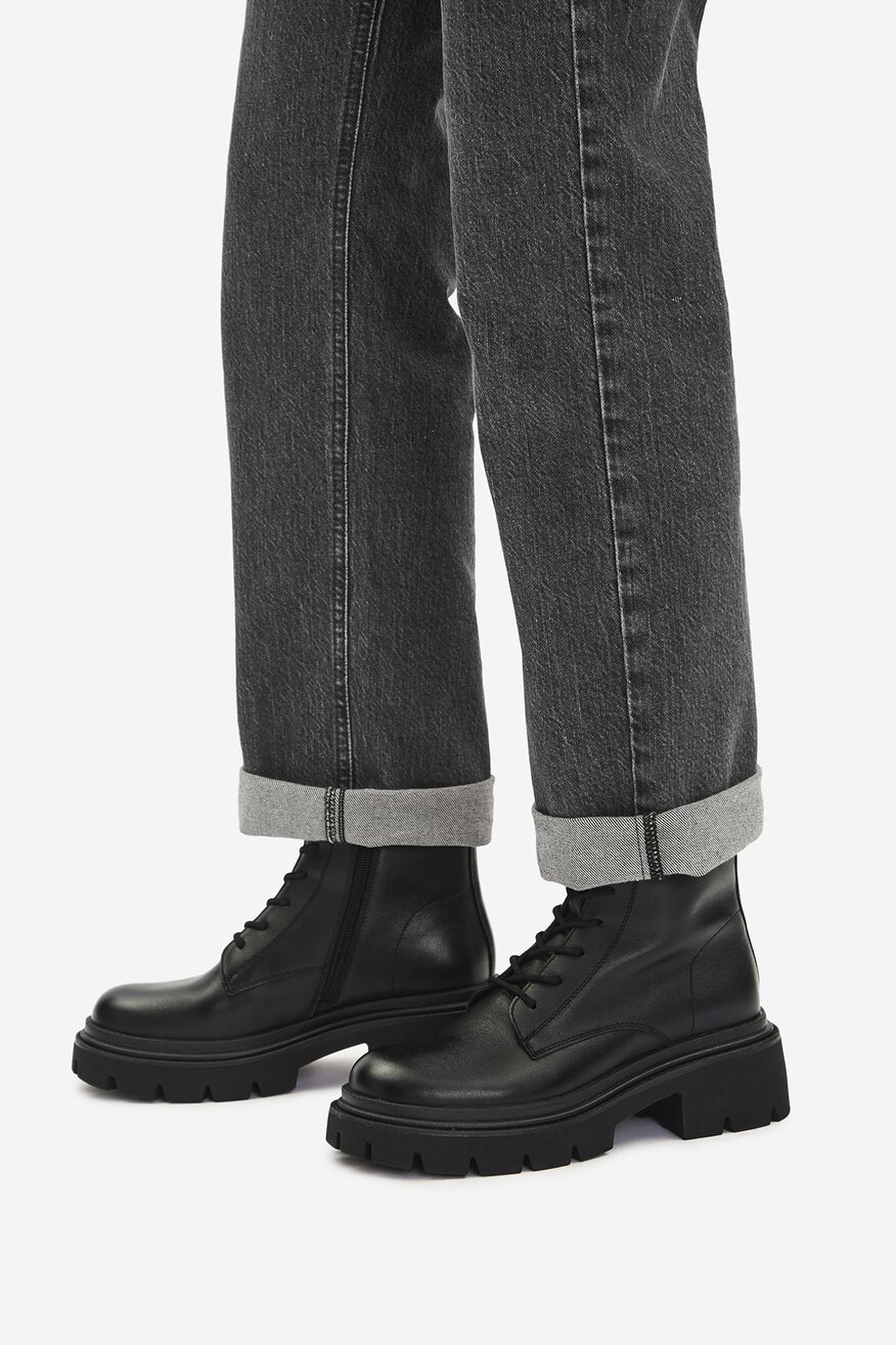 Badura - Trzewiki skórzane - 5906751275207