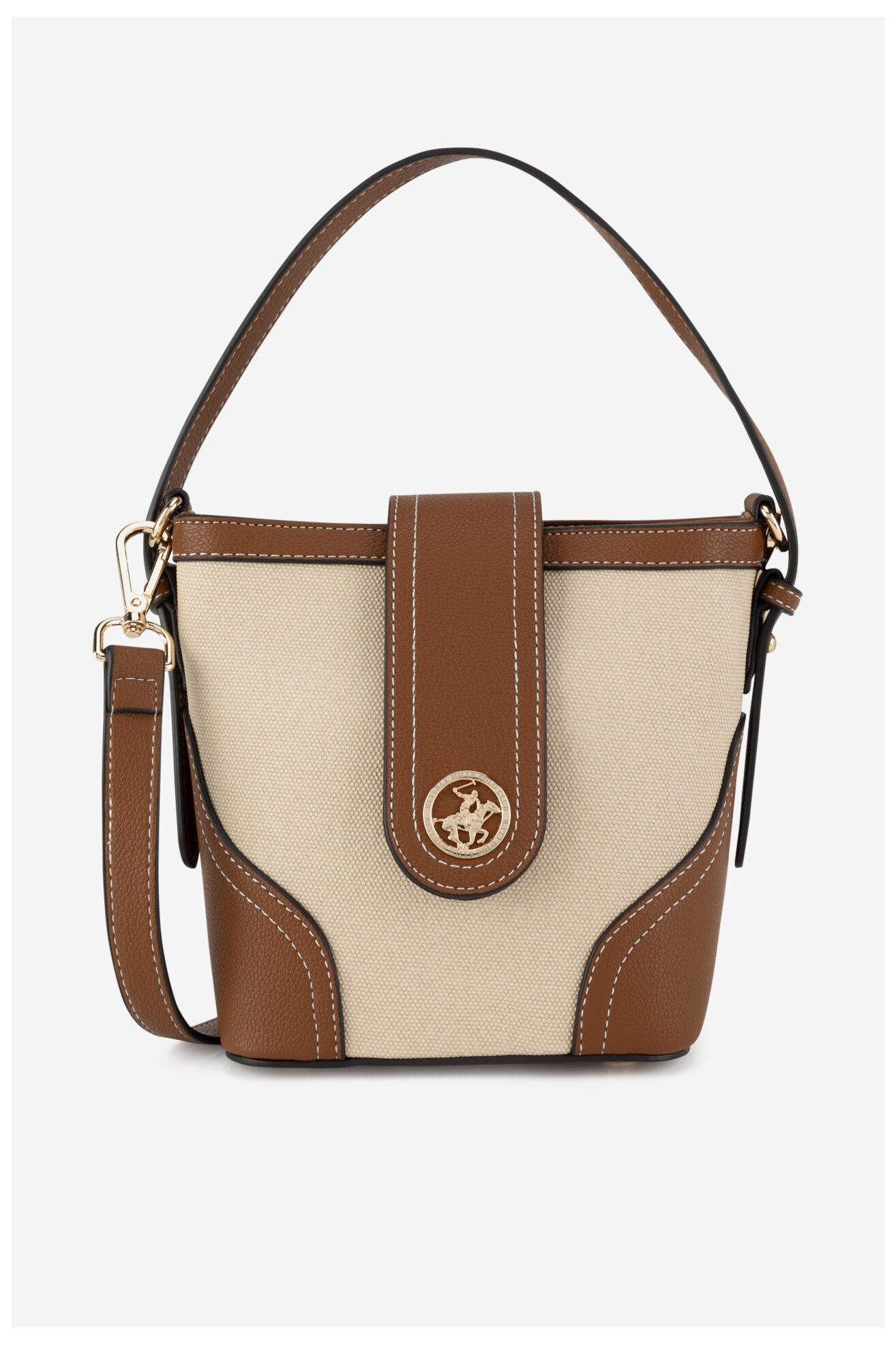 Kézitáska Beverly Hills Polo Club BHPC-C-012-07 CAMEL