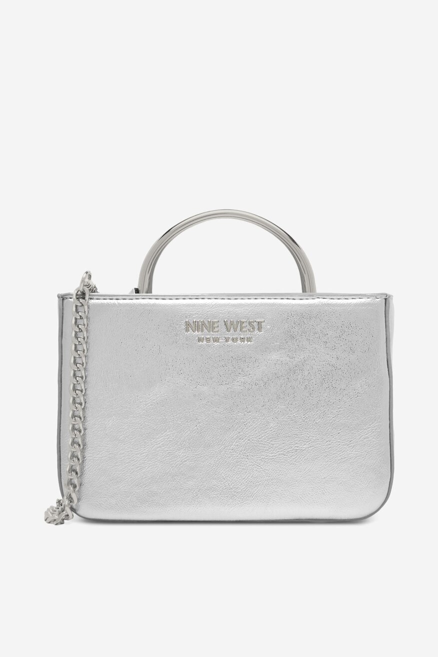 
                Сумка З Ремінцем NINE WEST СРІБНИЙ - 5906751882283