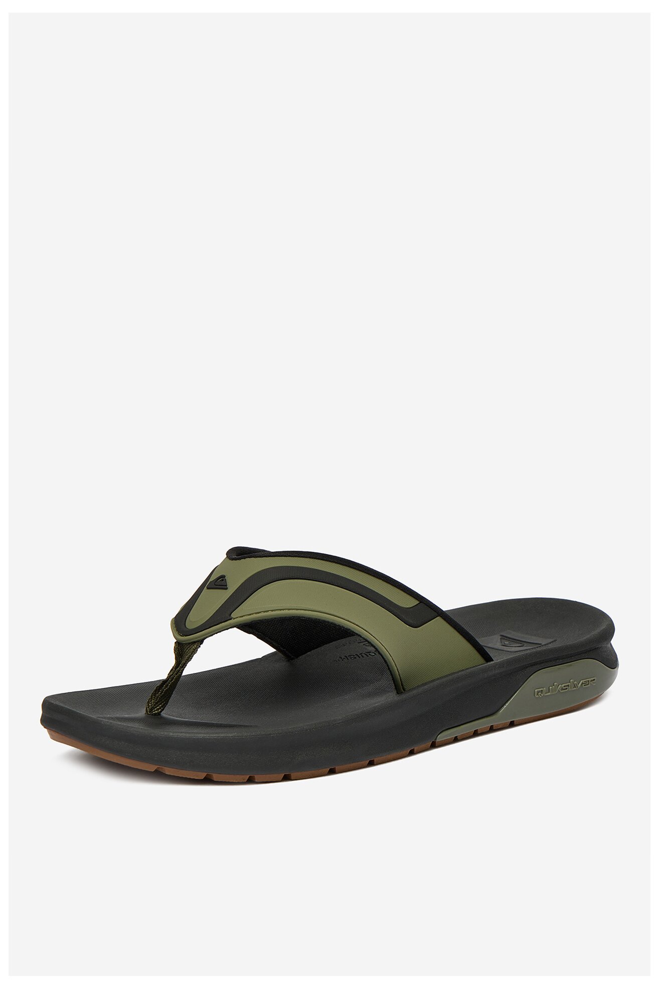 Klapki basenowe QUIKSILVER EO-BRANTON III CQ10124MG Zielony