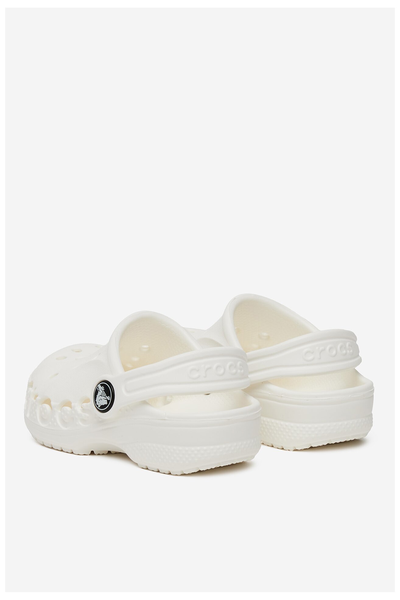 Klapki basenowe Crocs BAYA CLOG T 207012-100 Biały