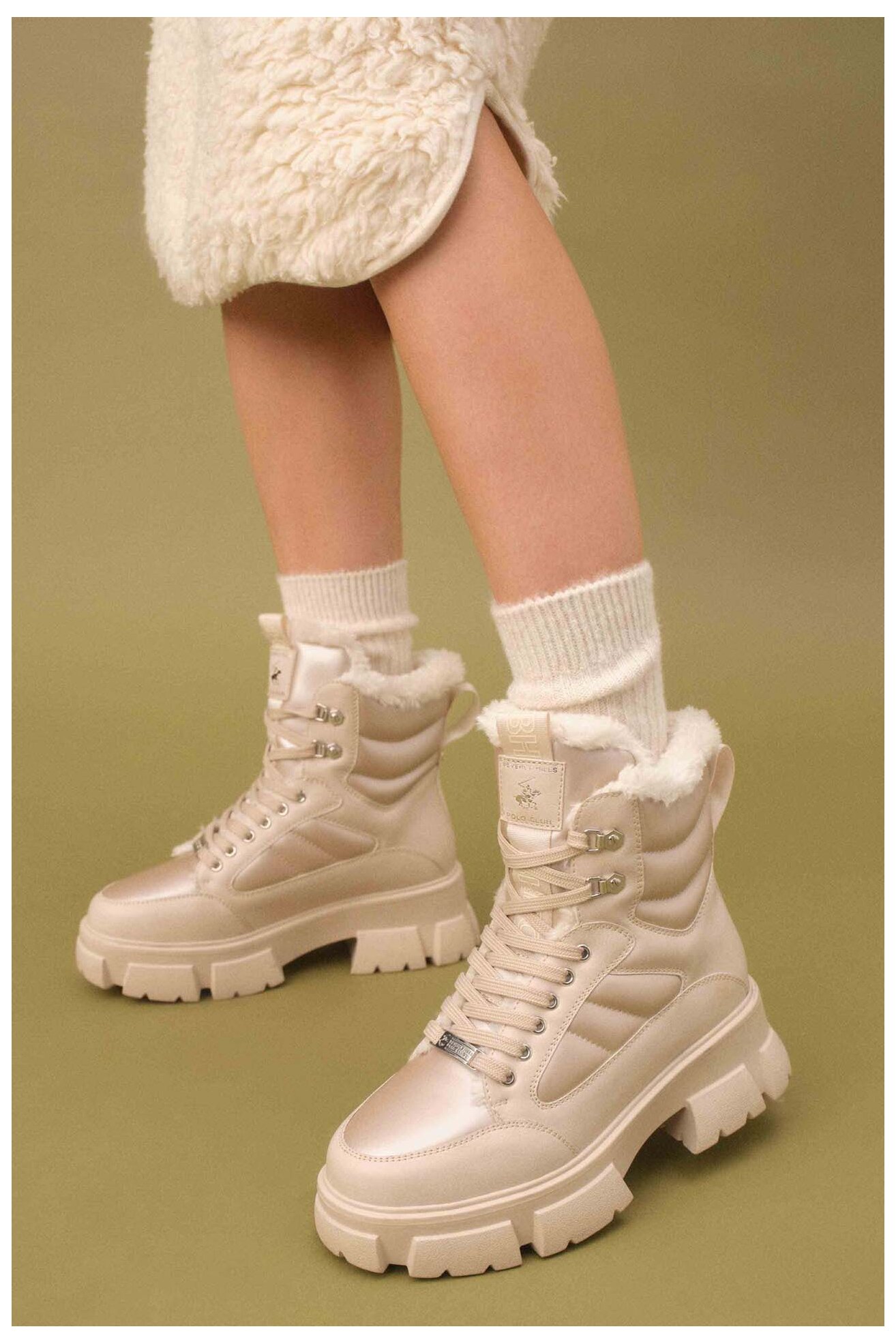 Боти Beverly Hills Polo Club WYL4020-1 БЕЖОВ