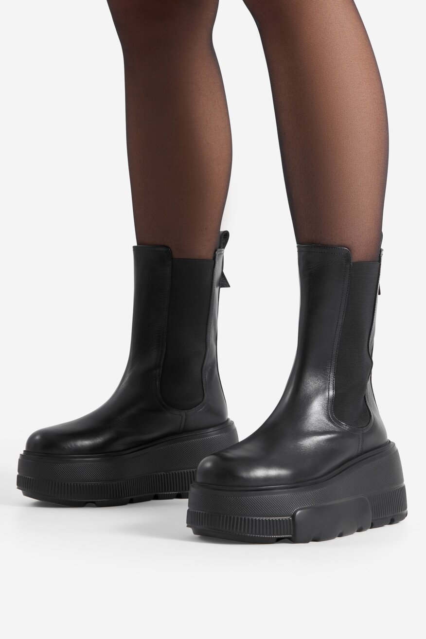 Badura - Botki skórzane - 5905588822103