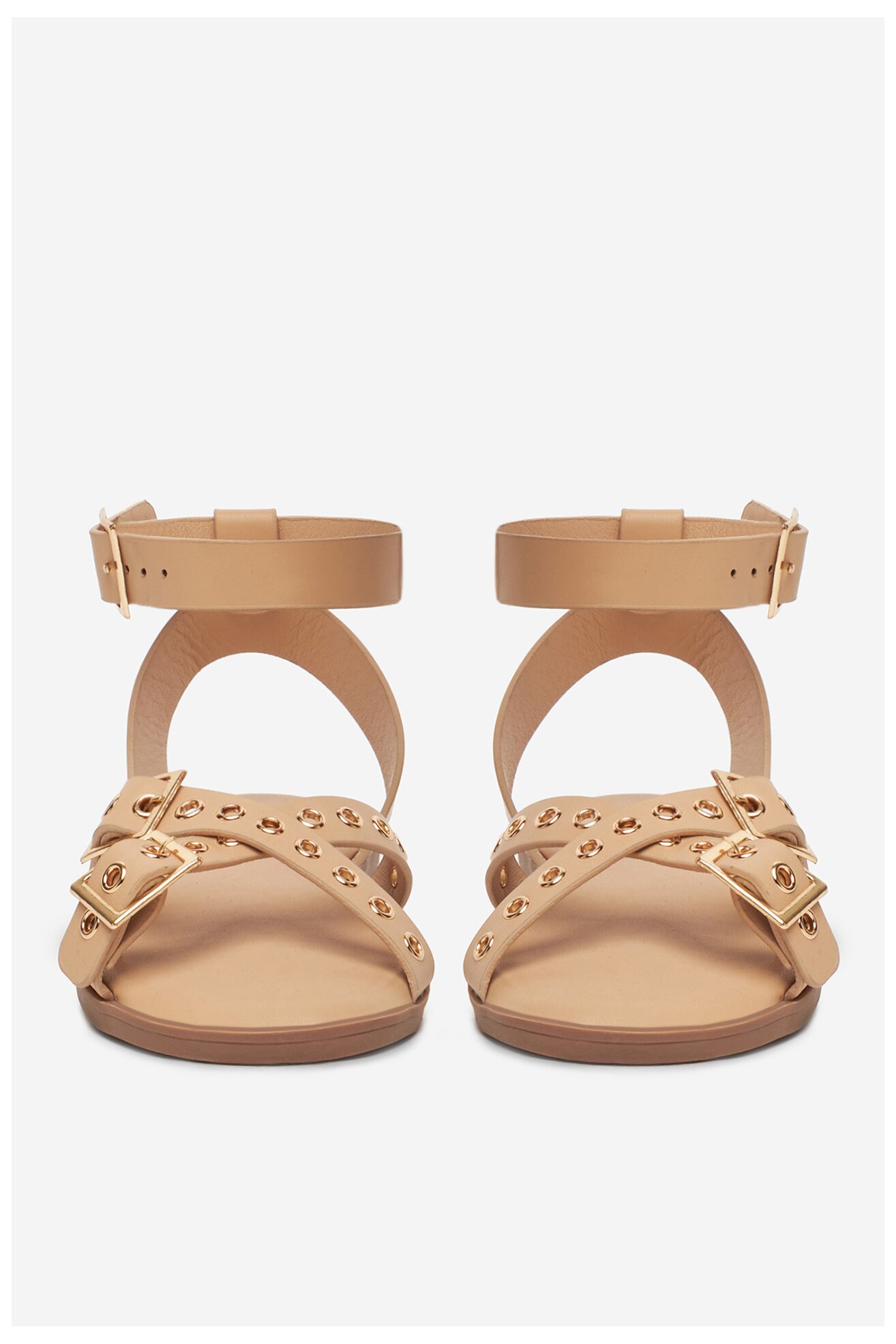 Sandały DeeZee MT3150-25S08 Beżowy