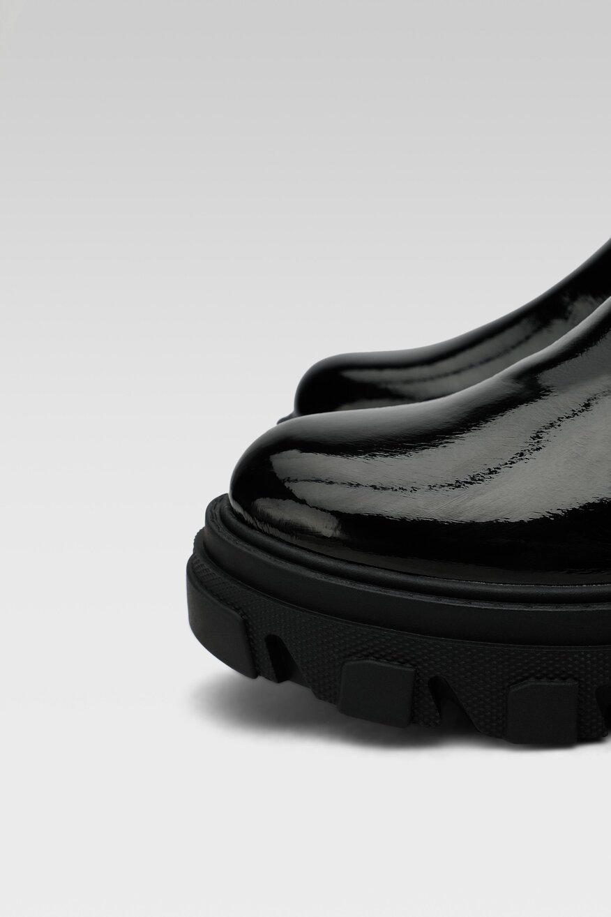 DeeZee - Kozaki lakierowane za kolano - 5904862160542