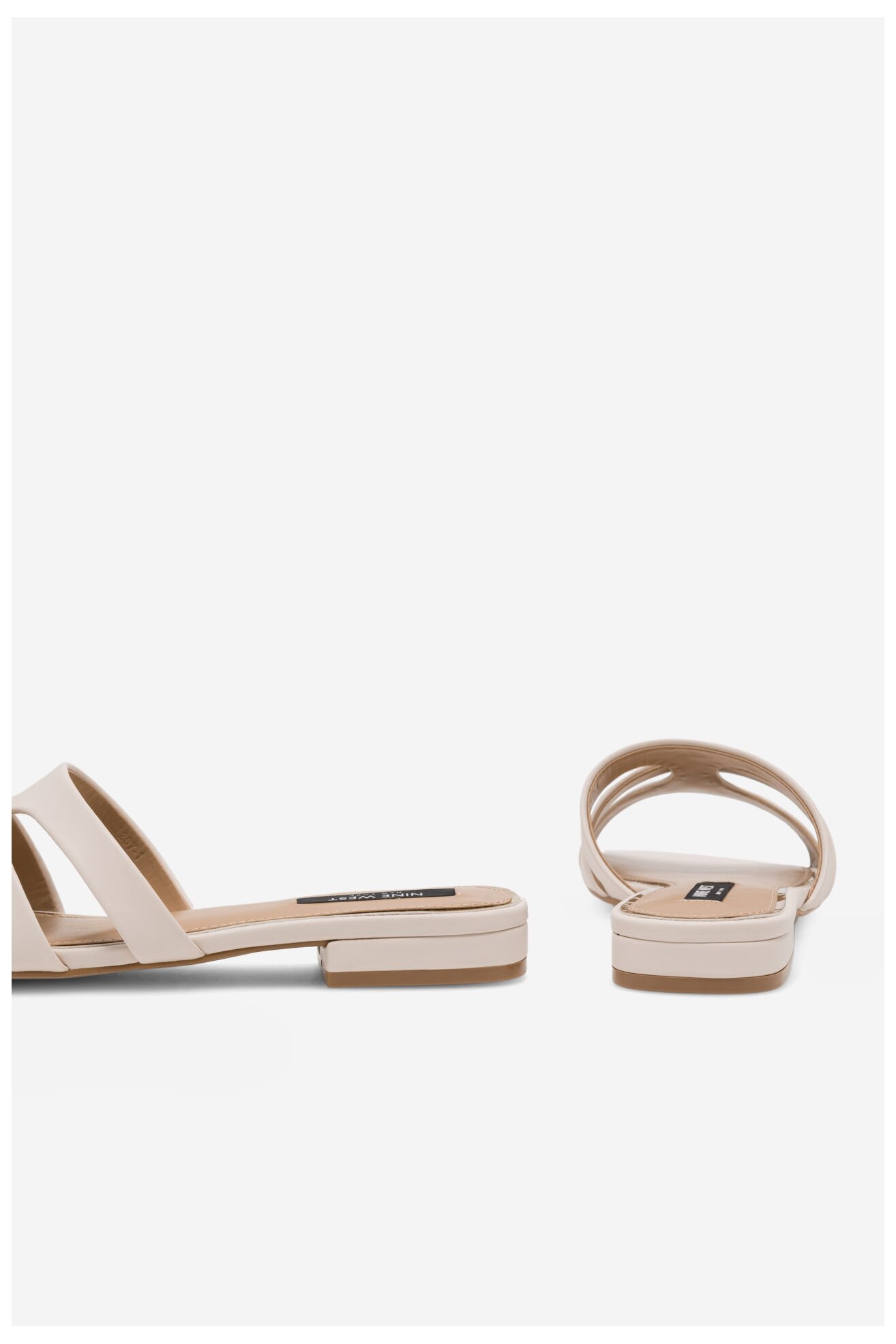 Klapki NINE WEST 123AL1207-1 Beżowy