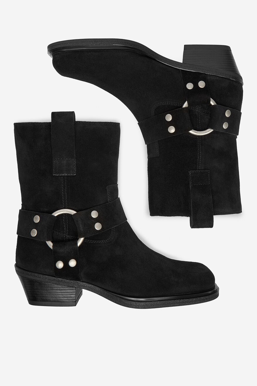 Badura - Botki zamszowe - 5906751393413