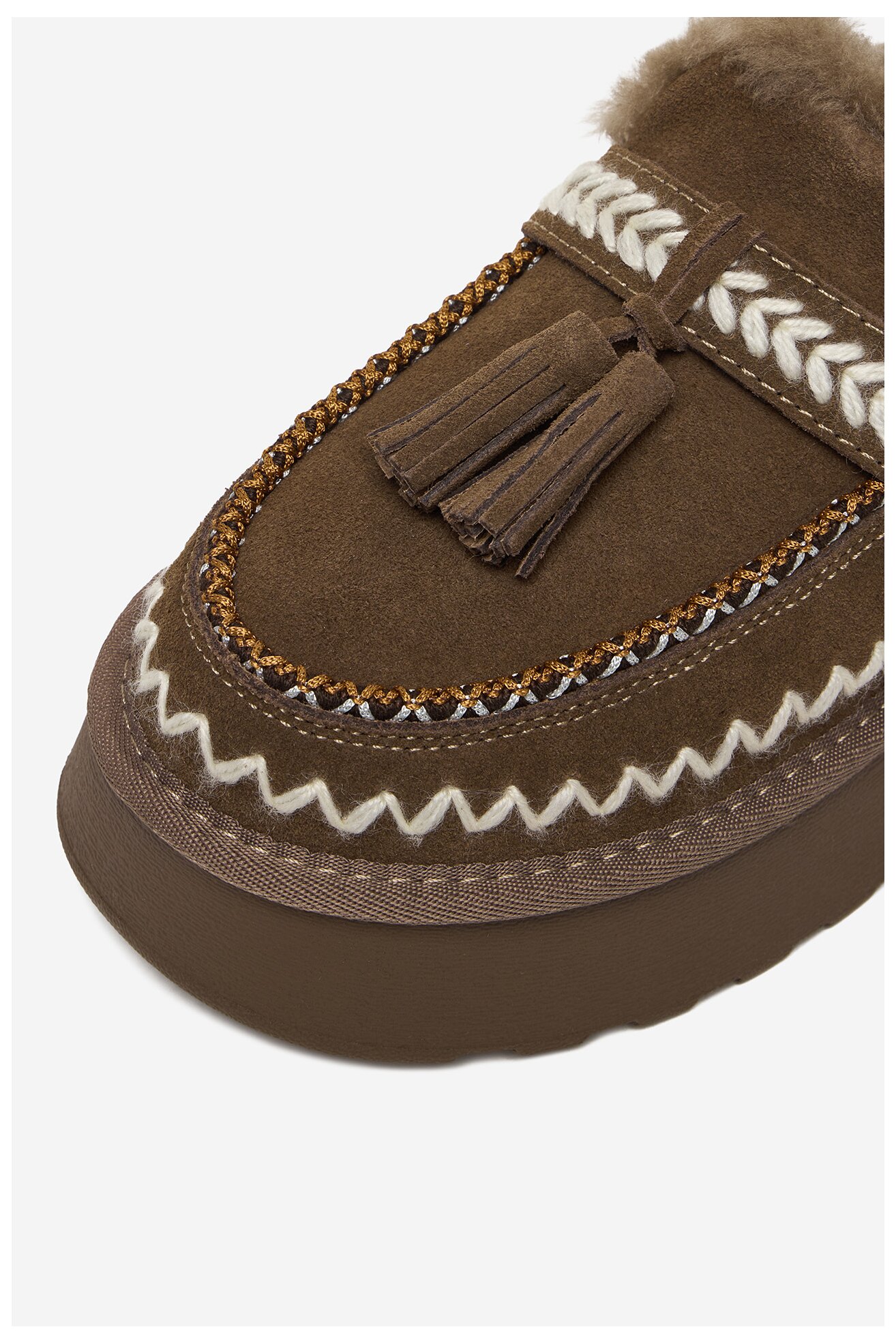 Papuci de casă Badura EO-CRYSTAL-TS6291 MARO DESCHIS