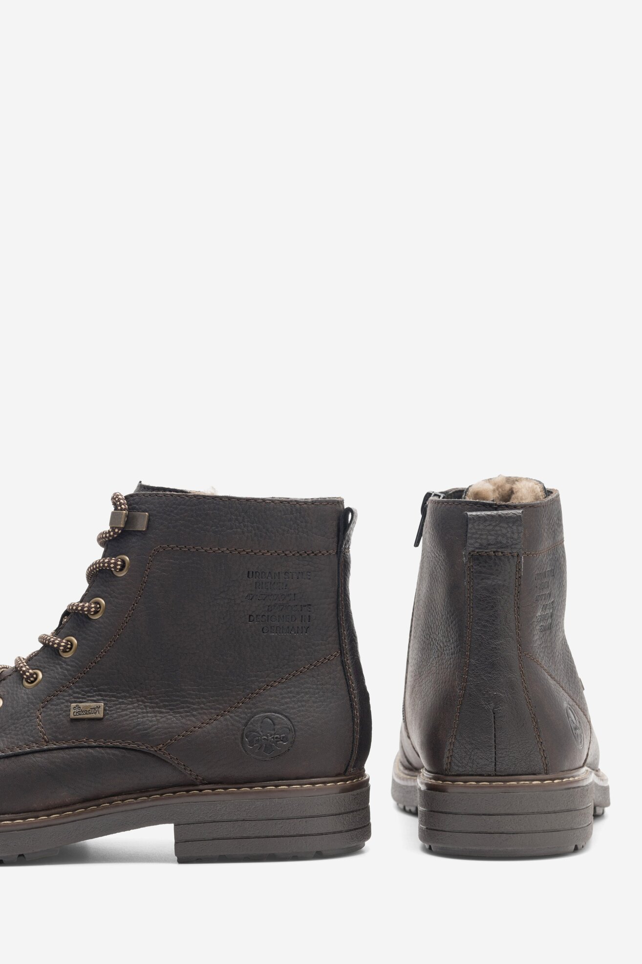 Bocanci Rieker 33121-25 MARO ÎNCHIS