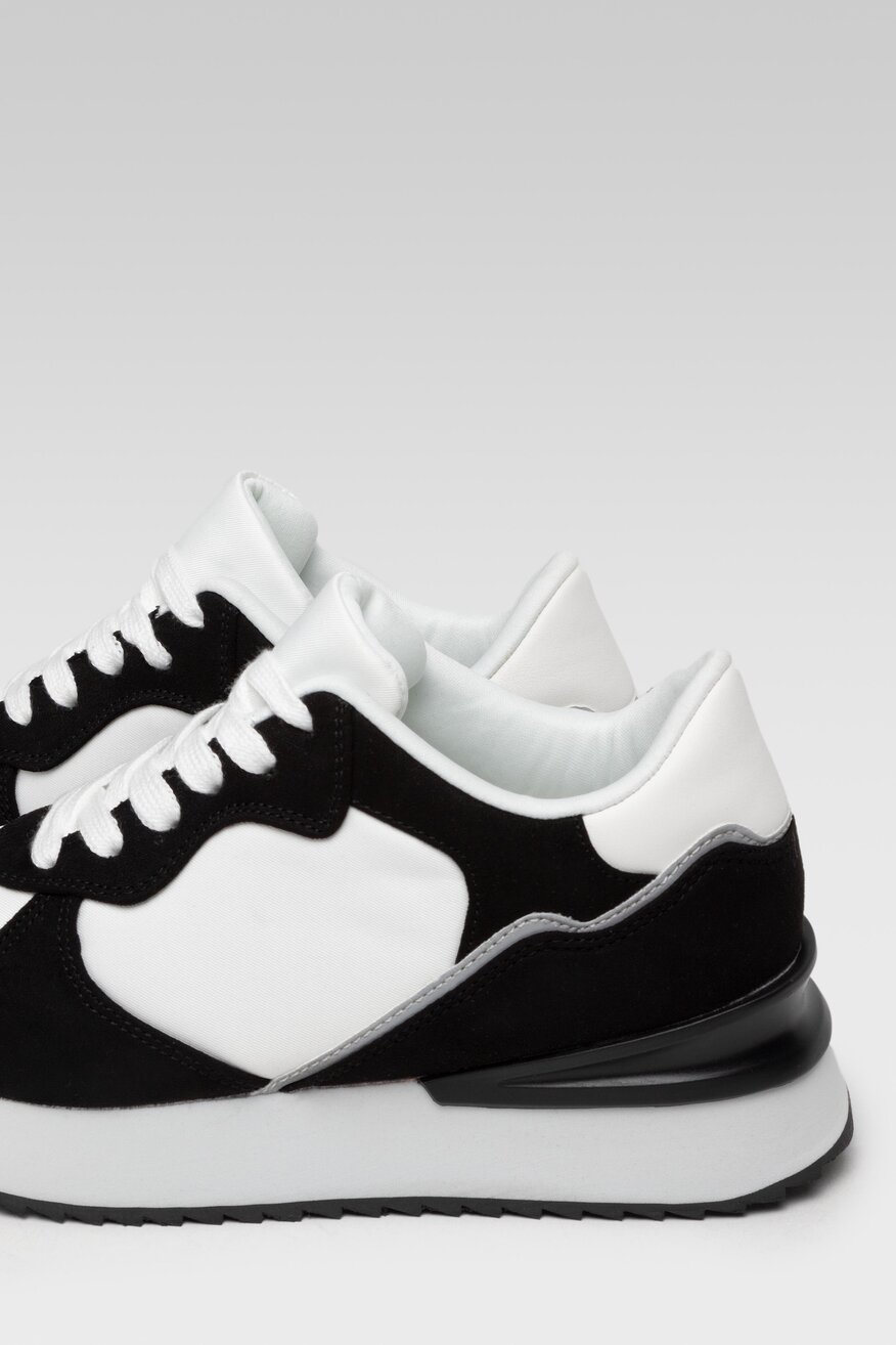 Nylon Red - Sneakersy na grubej podeszwie - 5904248472467