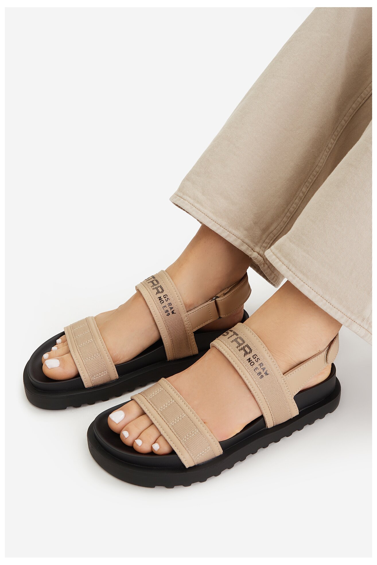 Сандалі G-STAR RAW CEO-COLS1 БЕЖЕВИЙ