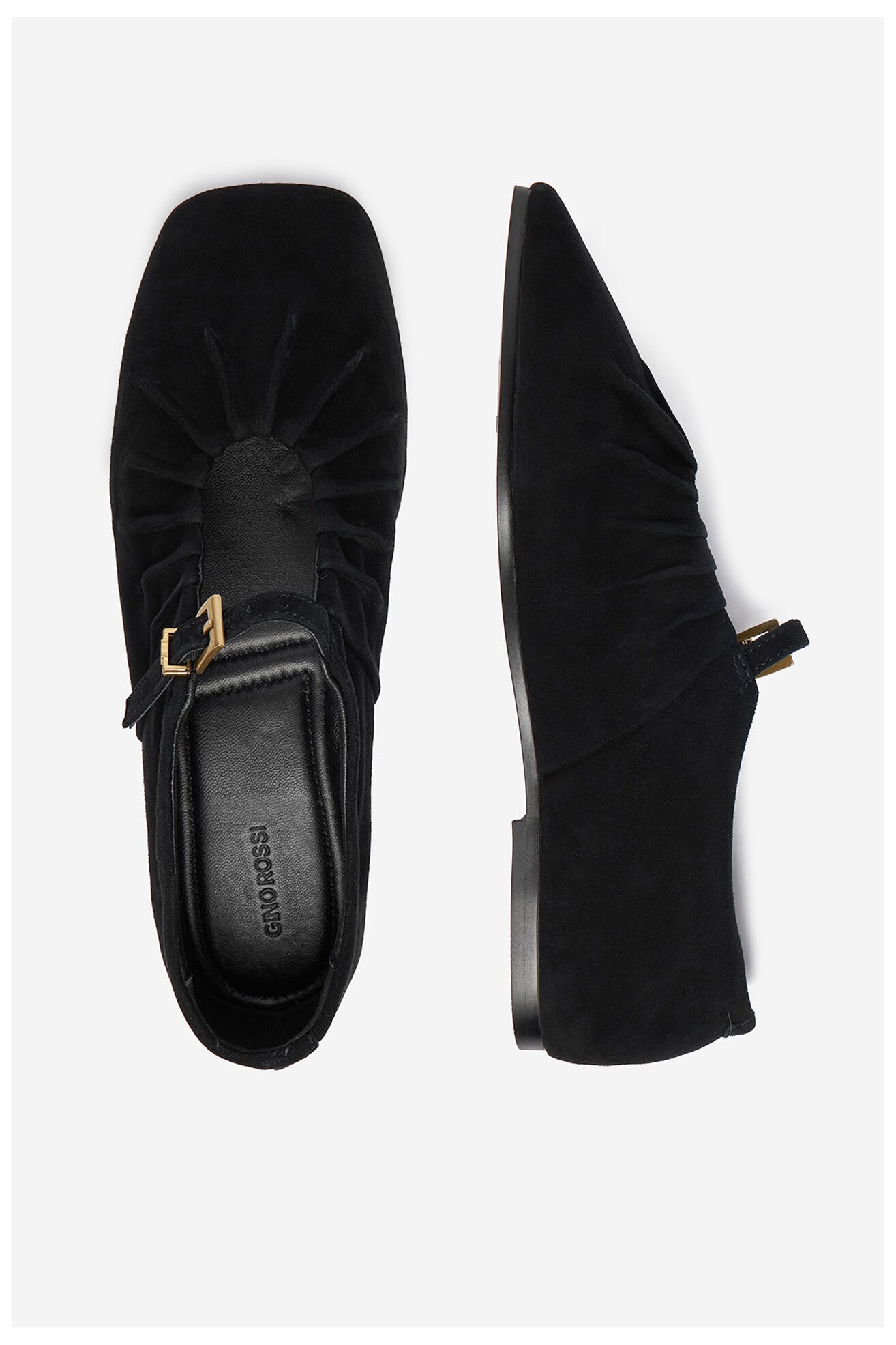 Baleriny Gino Rossi CEO-ADI-LT959S-Y2 Czarny