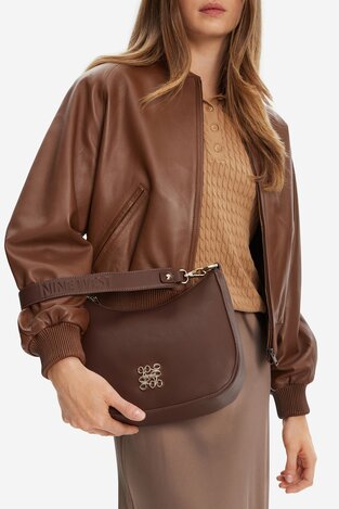 Сумка З Ремінцем NINE WEST CEO-NANCY-H241690 ТЕМНО-КОРИЧНЕВИЙ