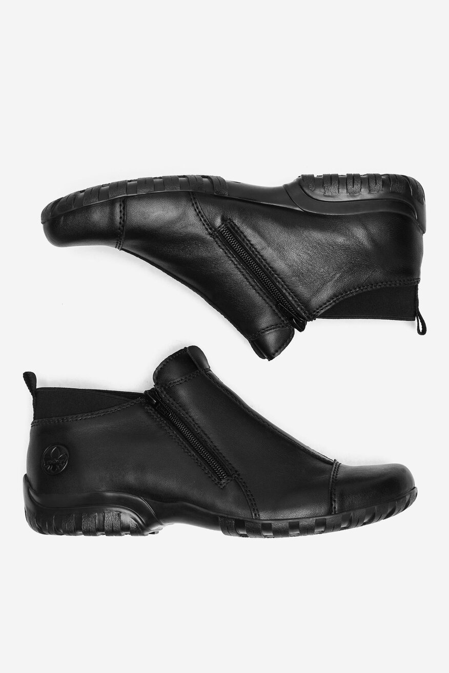 Rieker - Botki skórzane ocieplane - 2230068930133