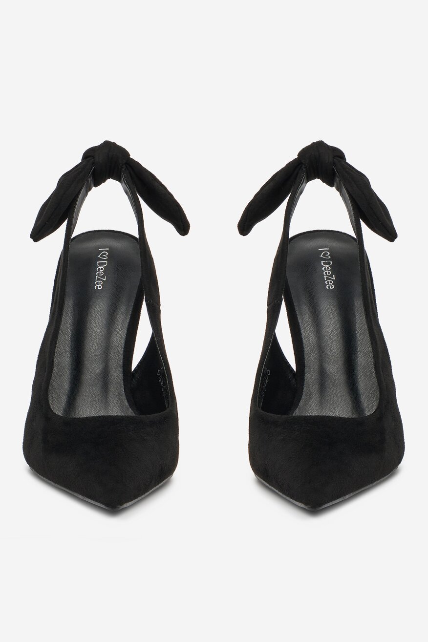 Pantofi cu toc DeeZee NEGRU - 5906751135419
