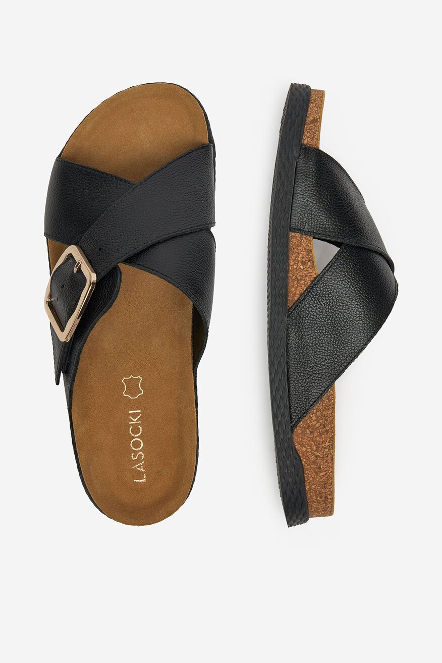 
                Шльопанець Lasocki ЧОРНИЙ - 5906751006238