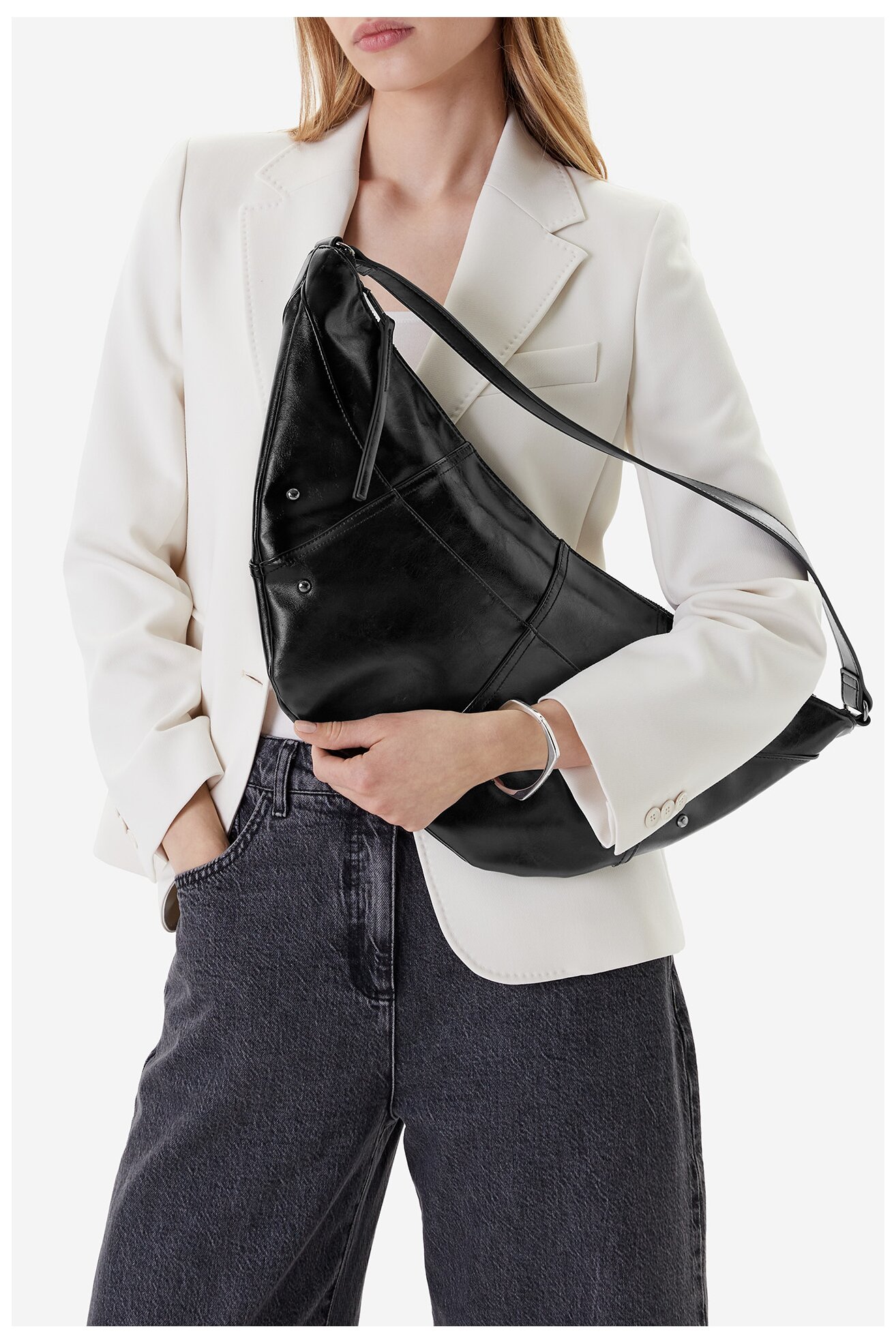 Geantă de mână Jenny C-JEN-L-009-08 NEGRU