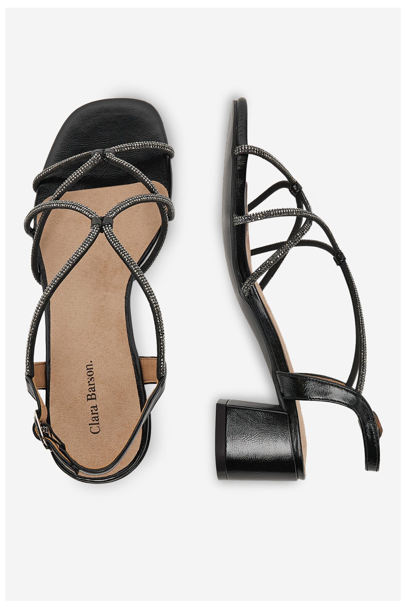 Sandale Clara Barson WS24055-03 NEGRU