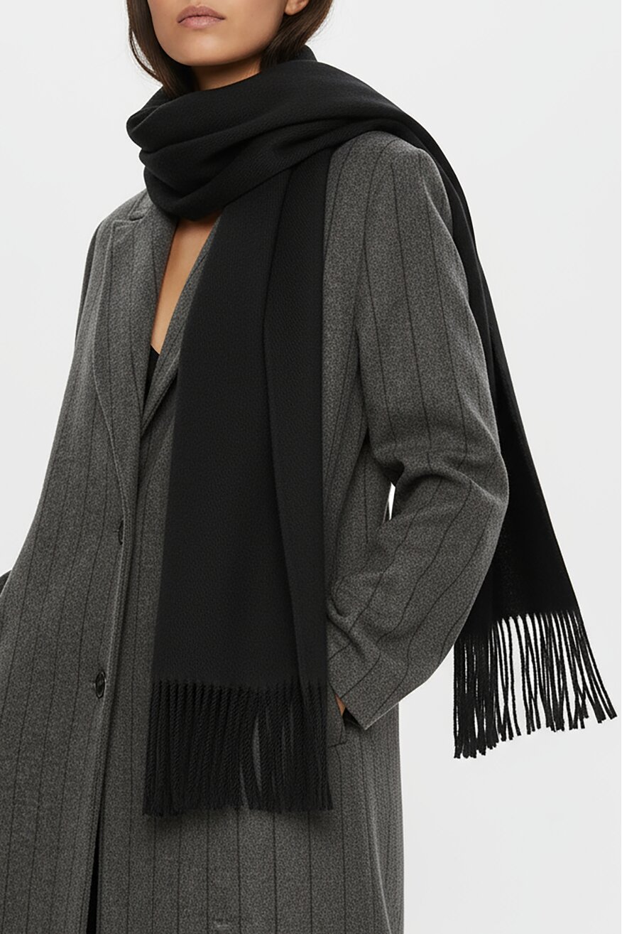Eșarfă femei NINE WEST NEGRU - 5906751365373