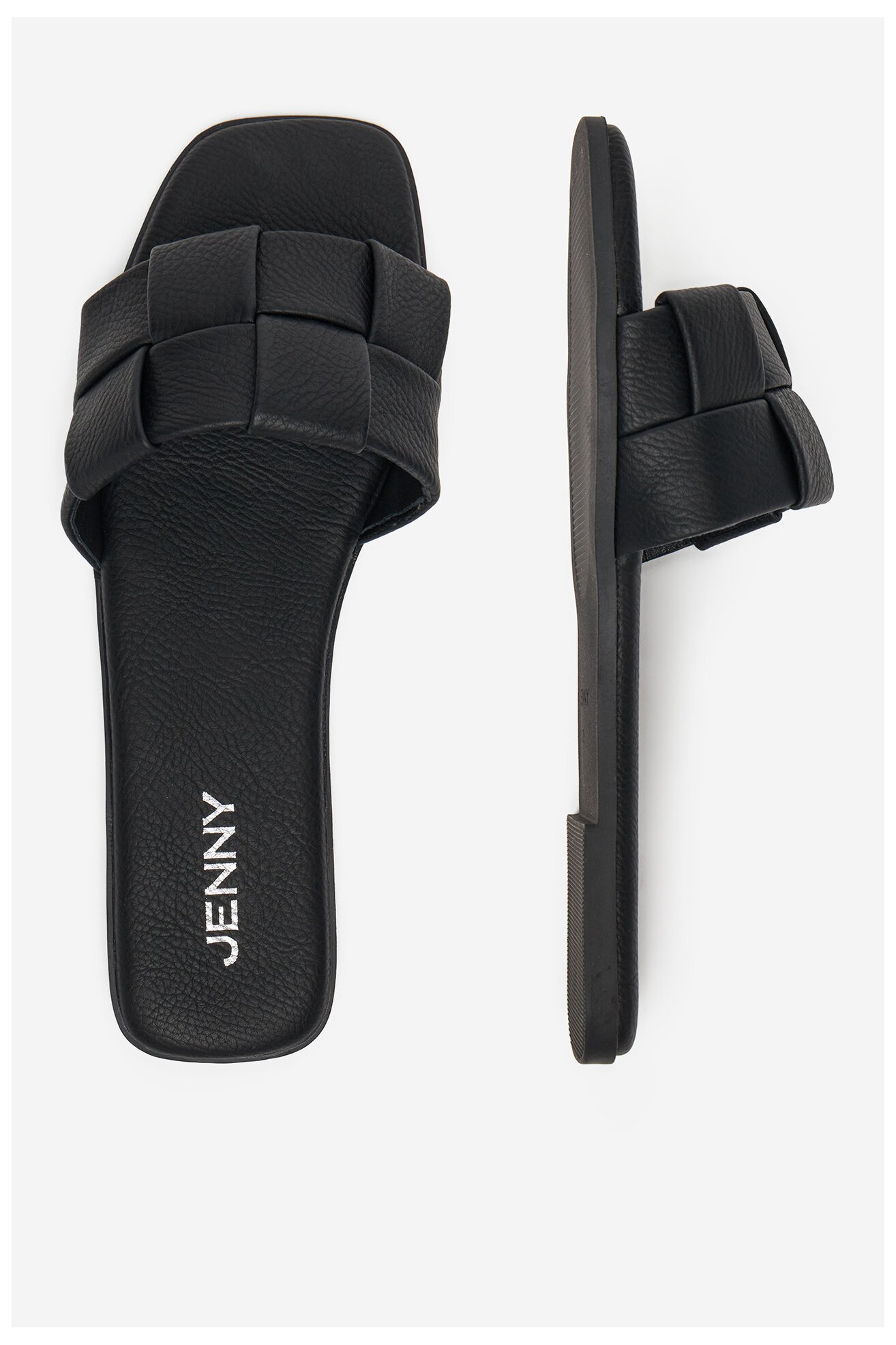 Klapki Jenny RZ45505030 Czarny