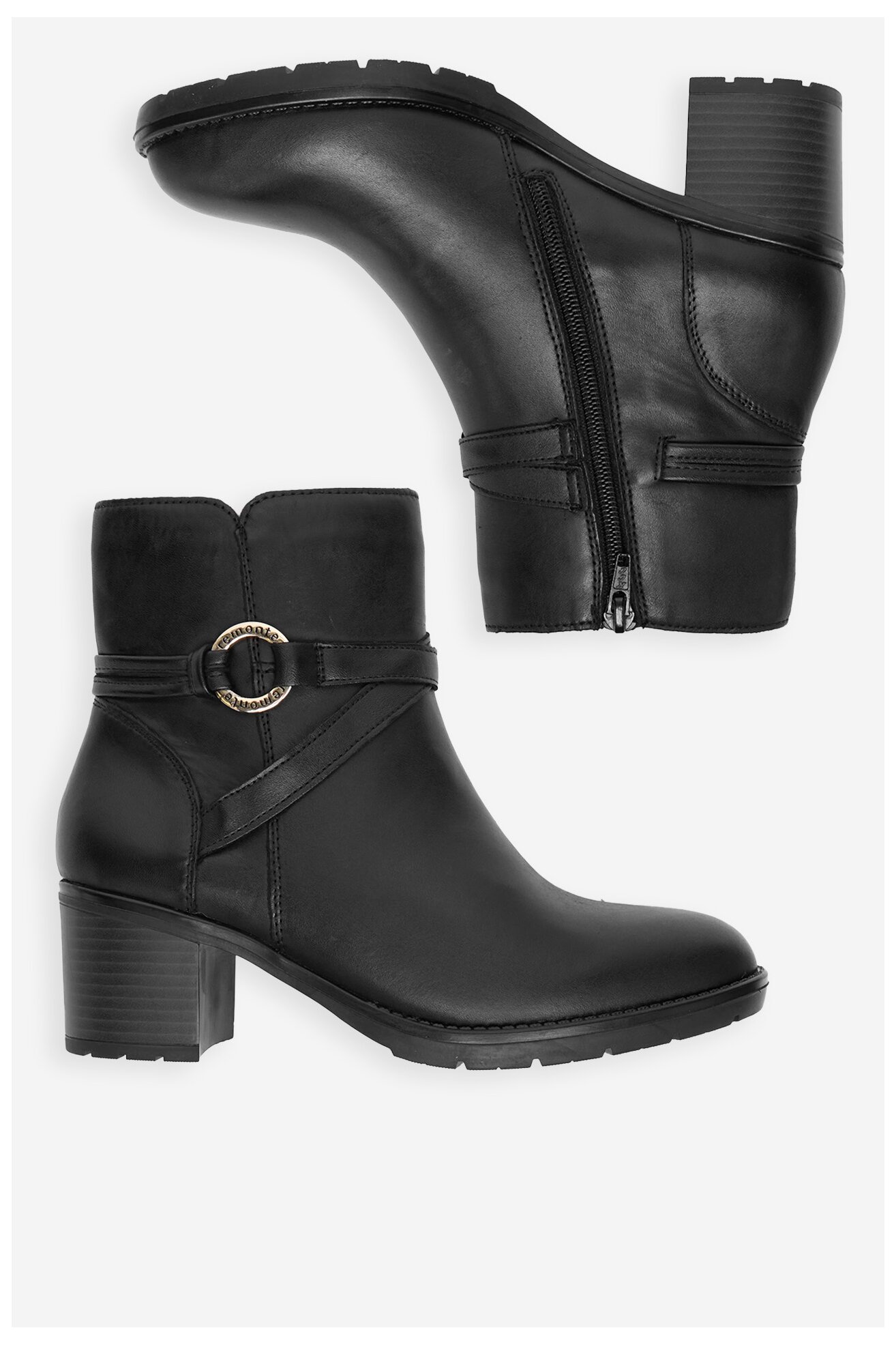 Bokacsizma Remonte CEO-D2A73-00 FEKETE