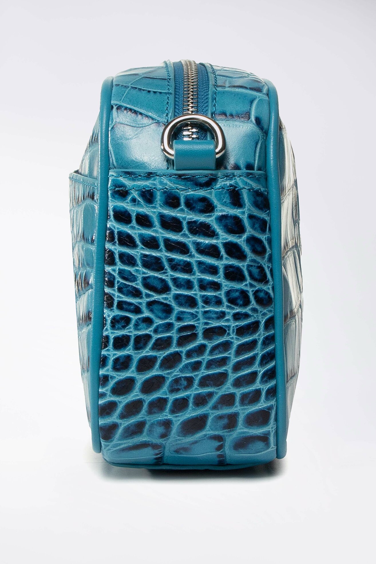 Torebka Gino Rossi CROCO 0004-LIB Niebieski