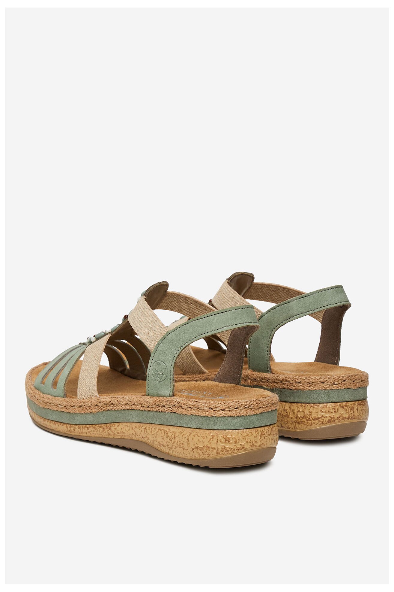 Sandale Rieker V0920-52 VERDE DESCHIS