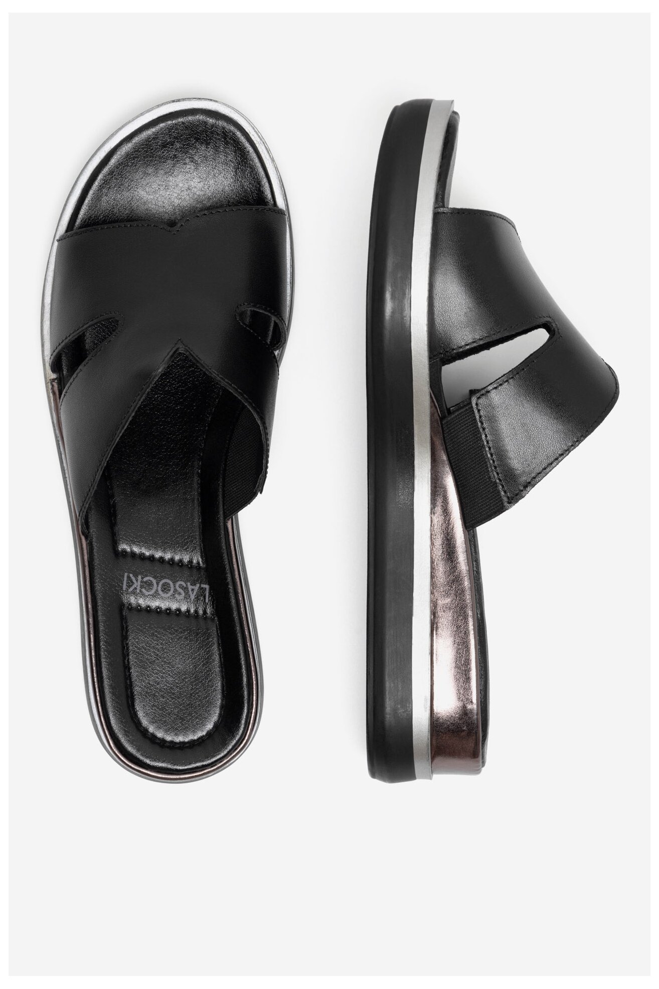 Klapki Lasocki WI23-MINT-02 Czarny