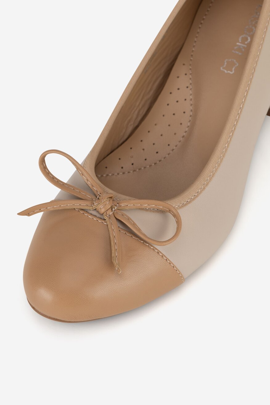 Lasocki - Czółenka skórzane - 5903698117416