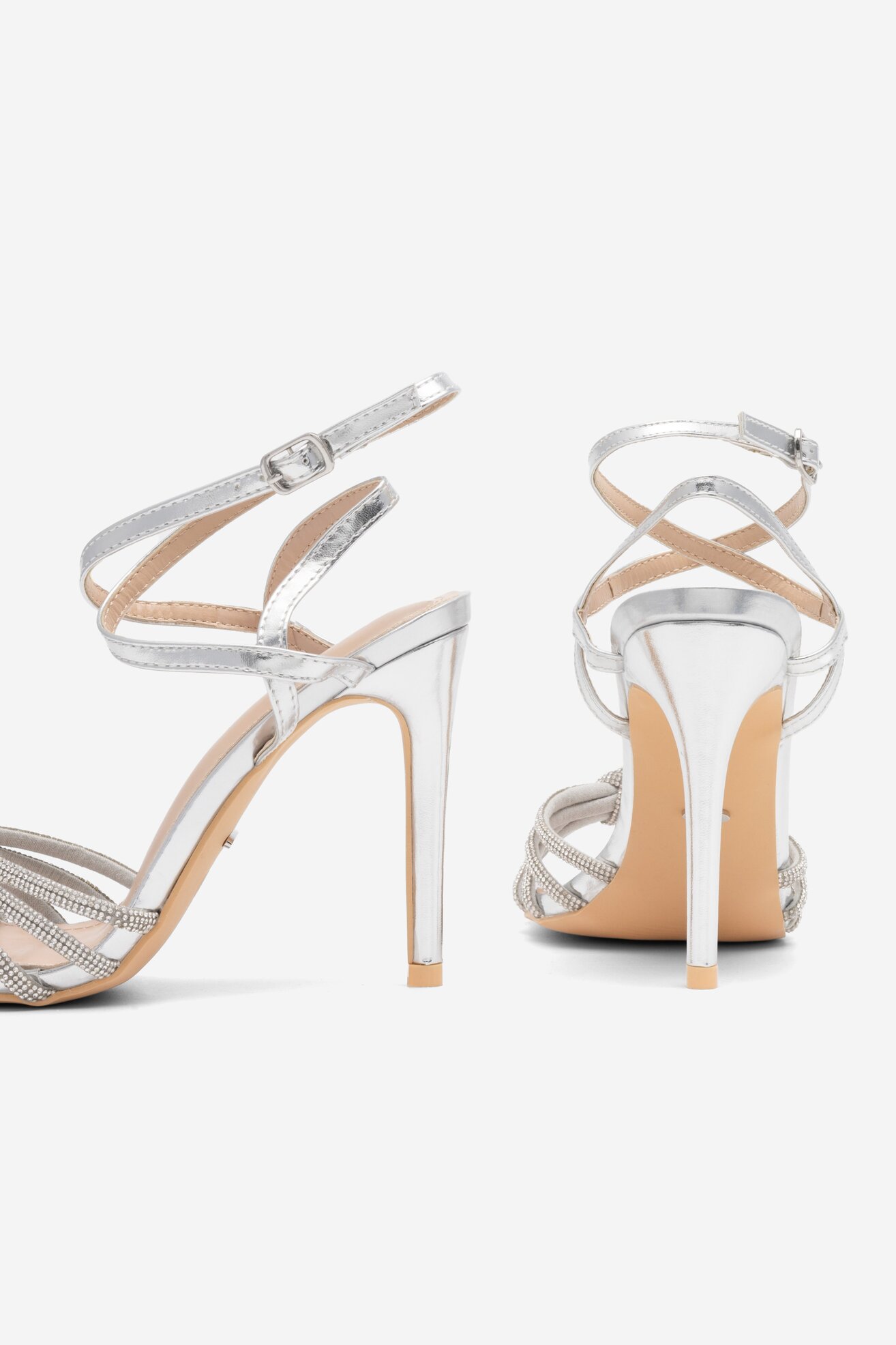 Sandały DeeZee KL-F89725-2 Srebrny