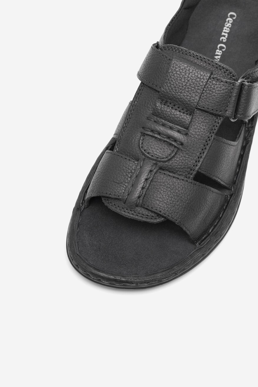 
                Cesare Cave - Sandały skórzane - 5904862788913