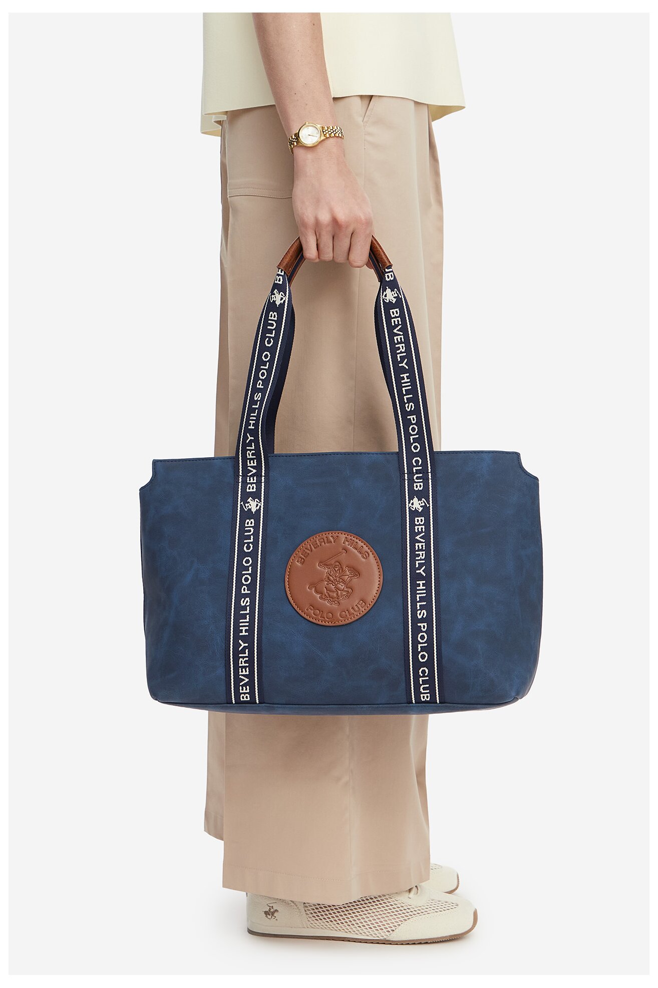 Torba Beverly Hills Polo Club CWBEO-BHPC-L-007-10 MORNARSKO PLAVA