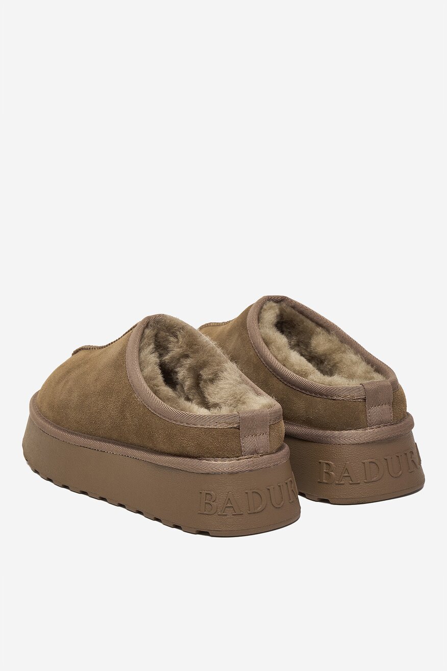 Papuci de casă Badura MARO DESCHIS - 5906751381410