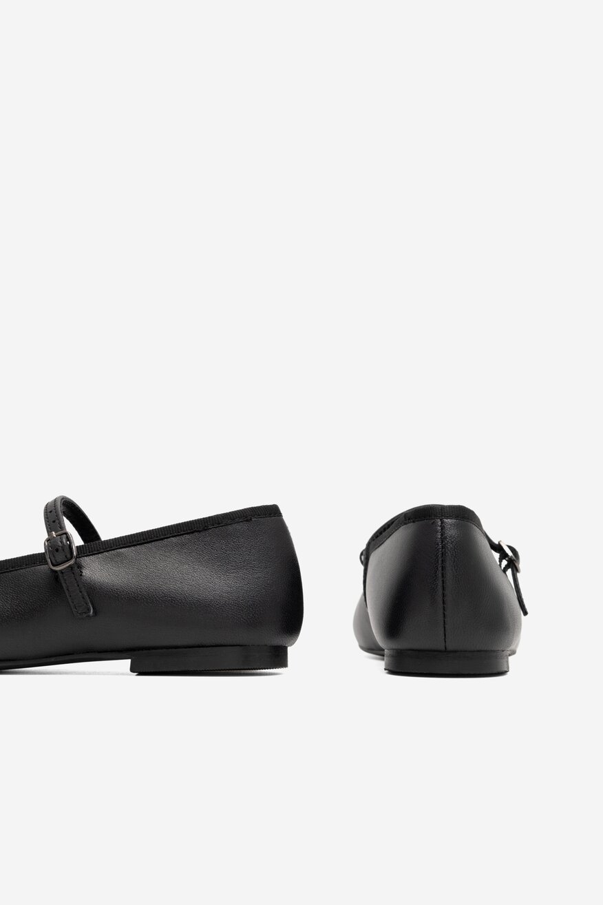 
                Lasocki Young - Baleriny skórzane - 5904862666327