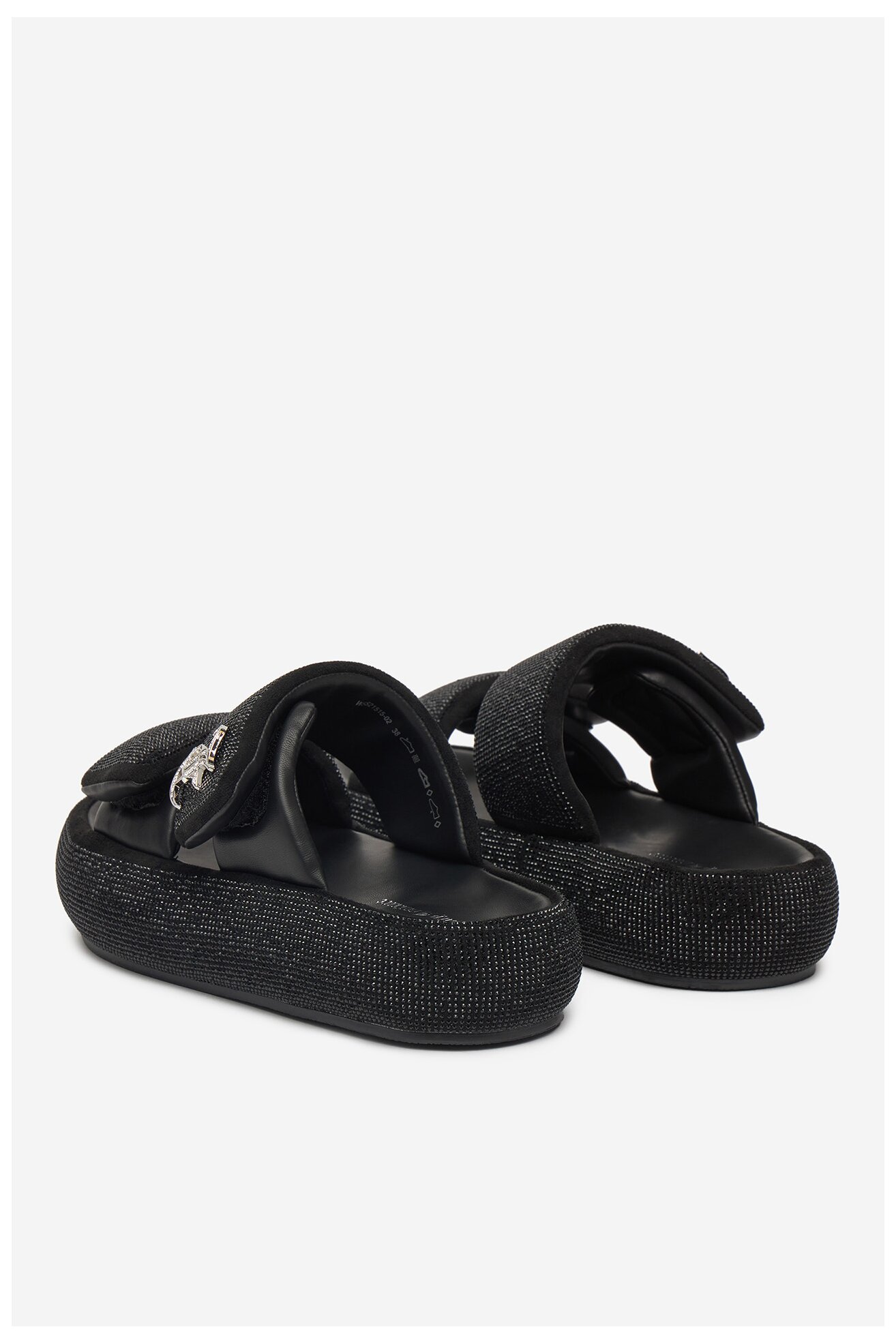 Klapki Juicy Couture WSS21515-02 Czarny