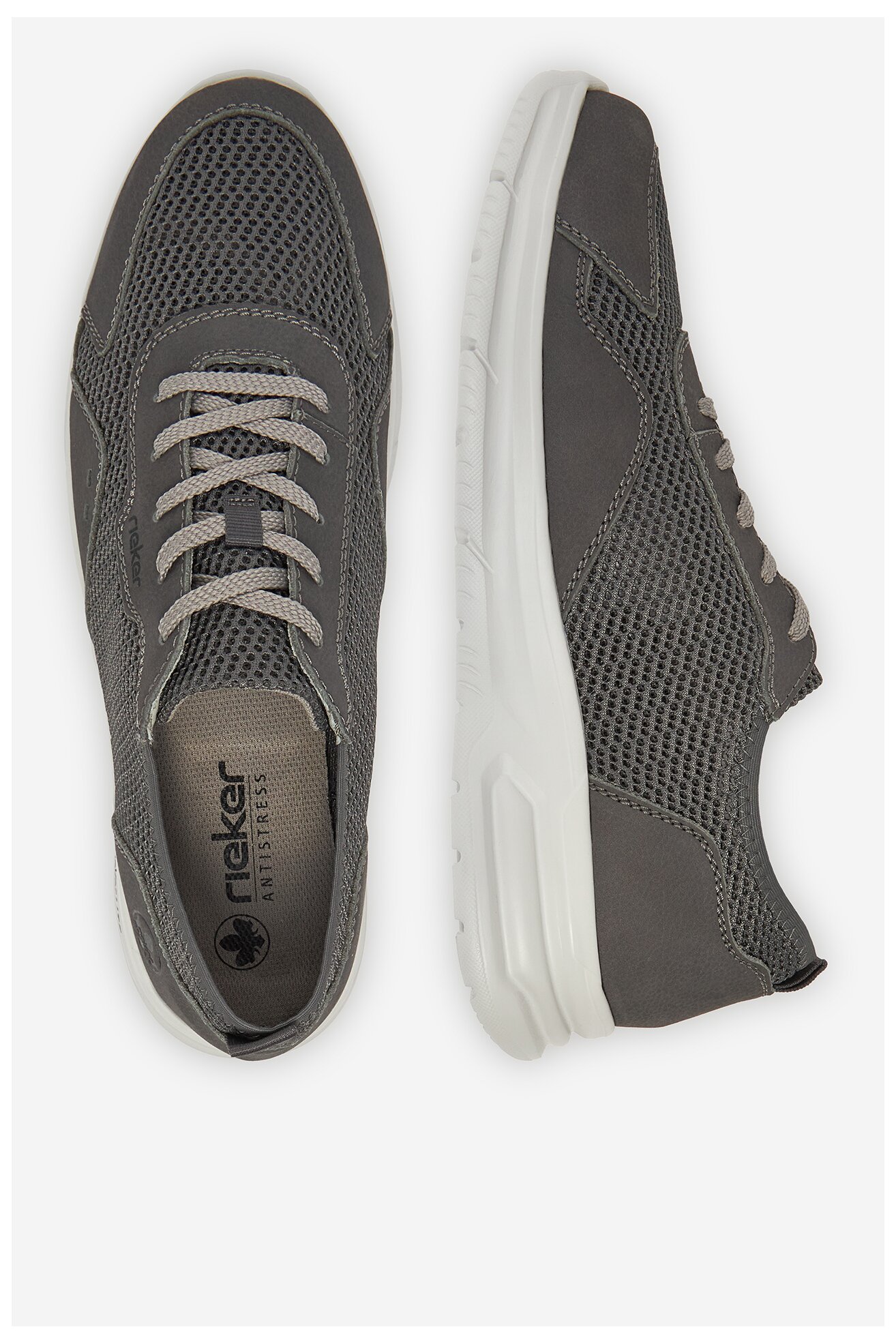 Tornacipő Rieker B7305-45 SÖTÉTSZÜRKE