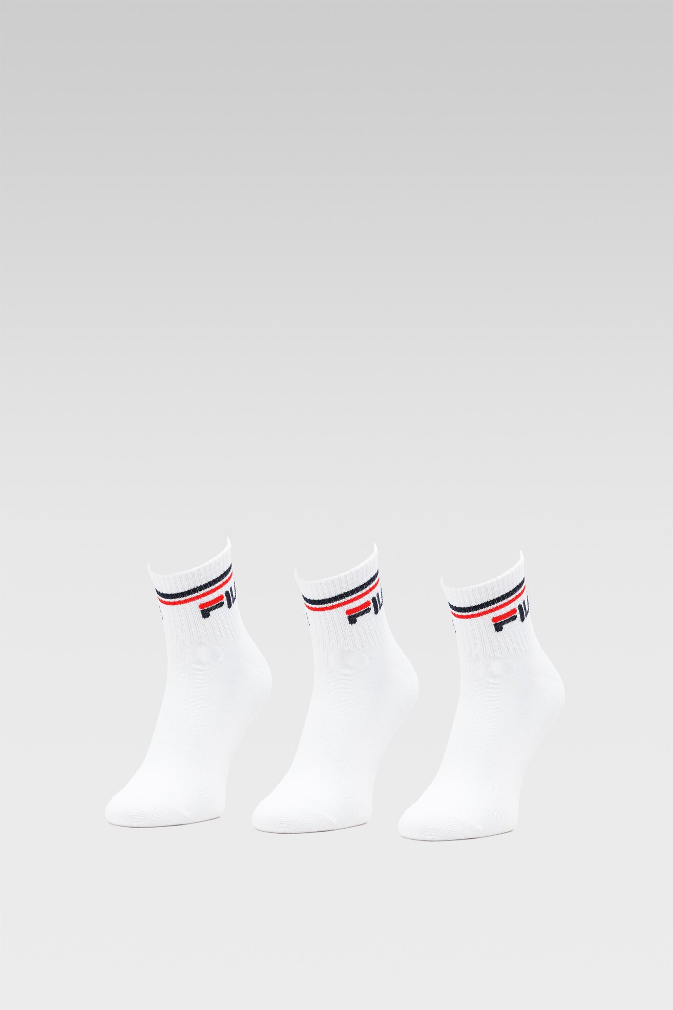 Skarpetki Fila F9398-300 43-46 (PACK=3PARY) Biały