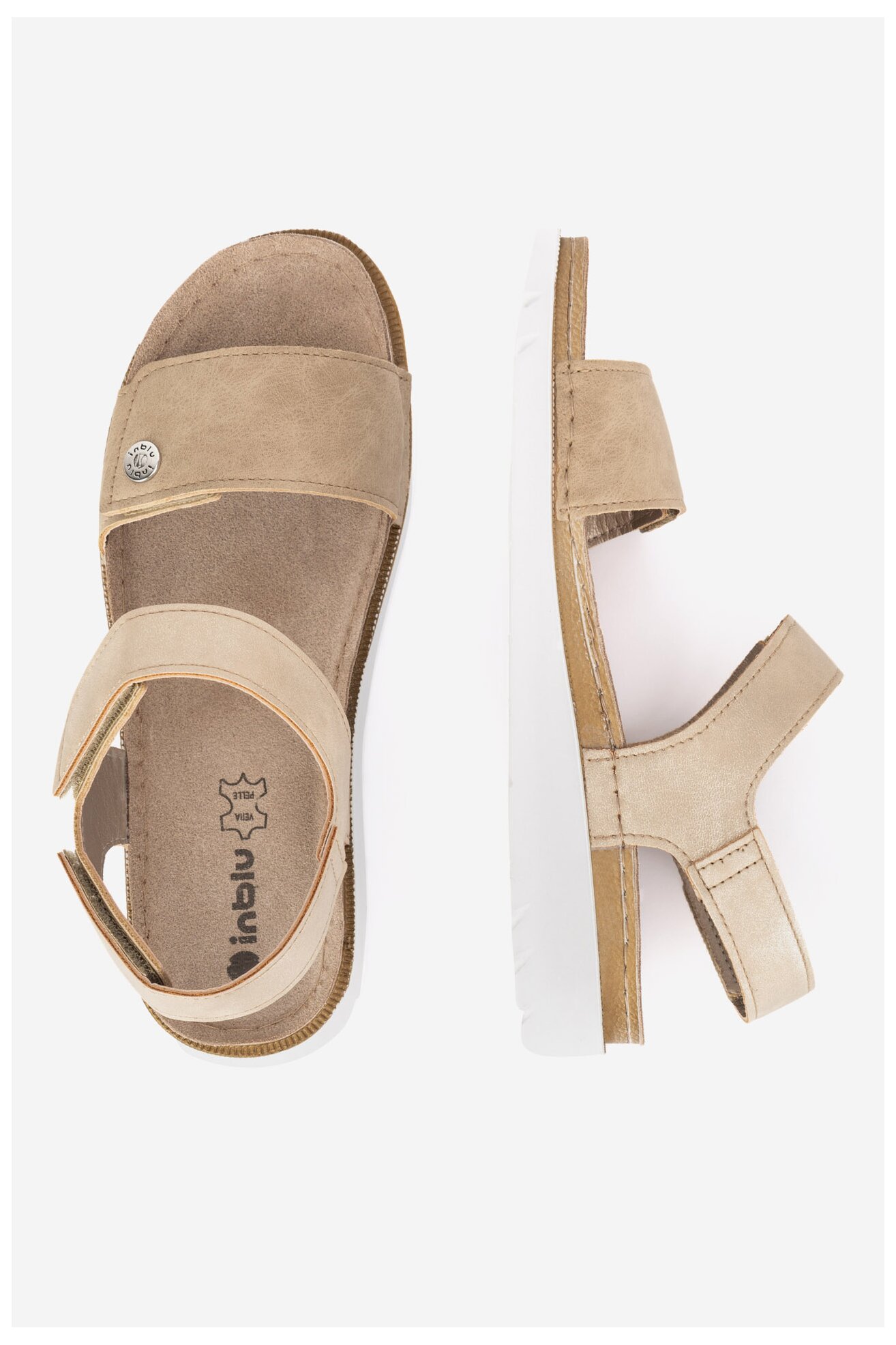 Sandały Inblu CN310200 Złoty