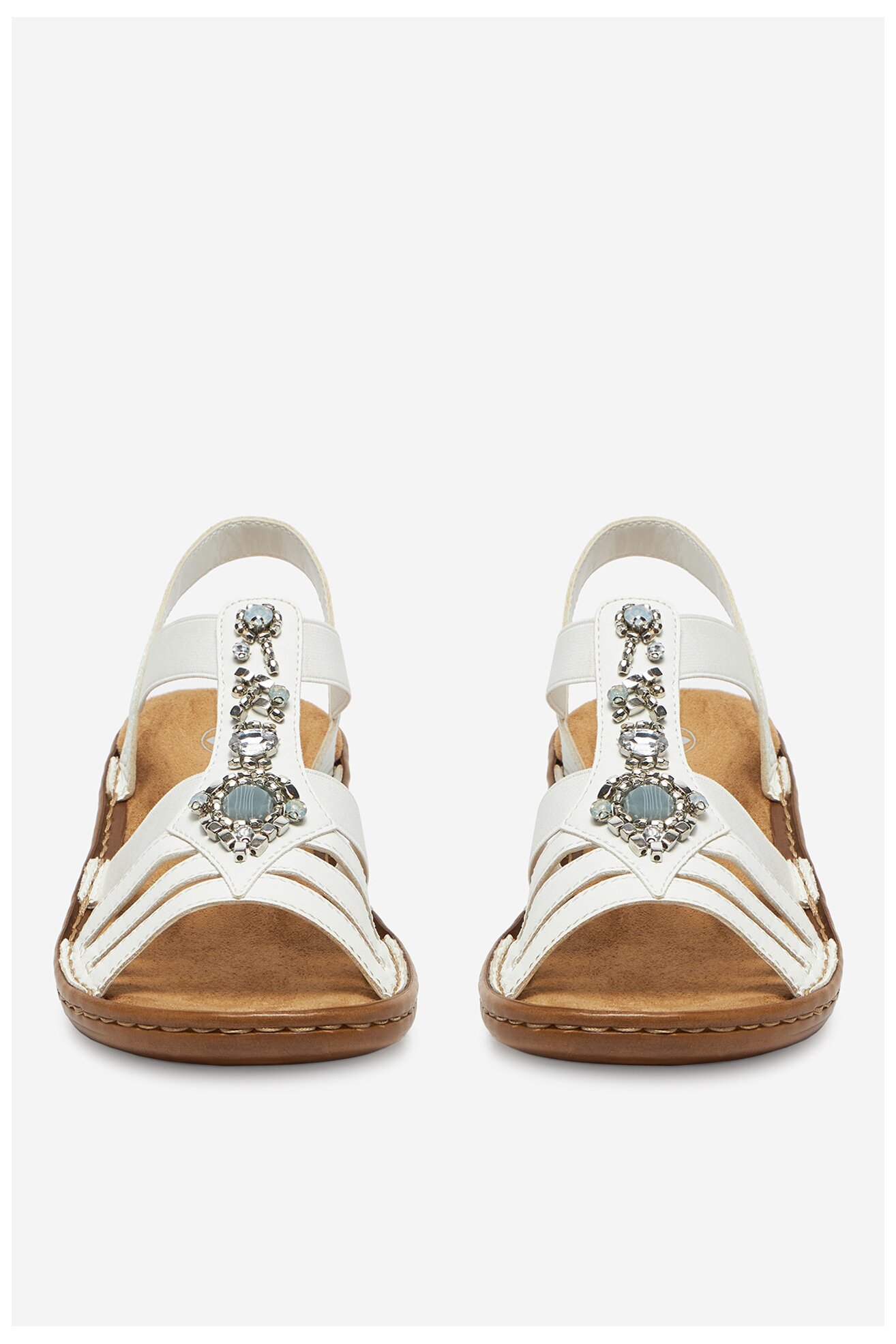 Sandale Rieker 60839-80 ALB