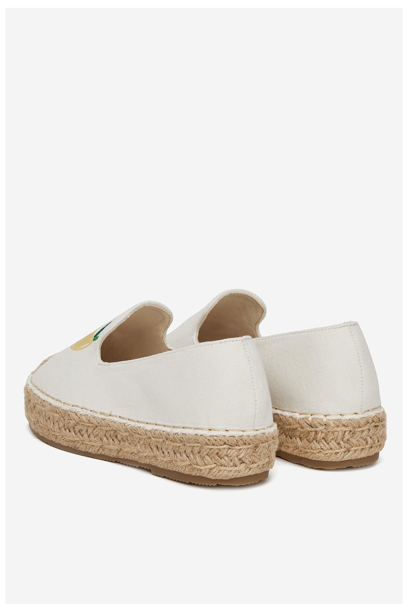 Espadryle DeeZee 8-807-2 Biały