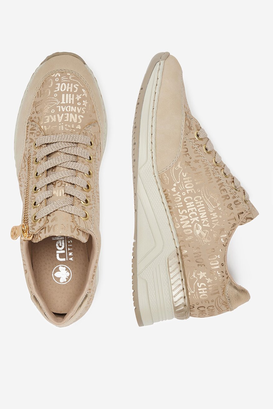 Rieker - Sneakersy na koturnie - 2230074040741