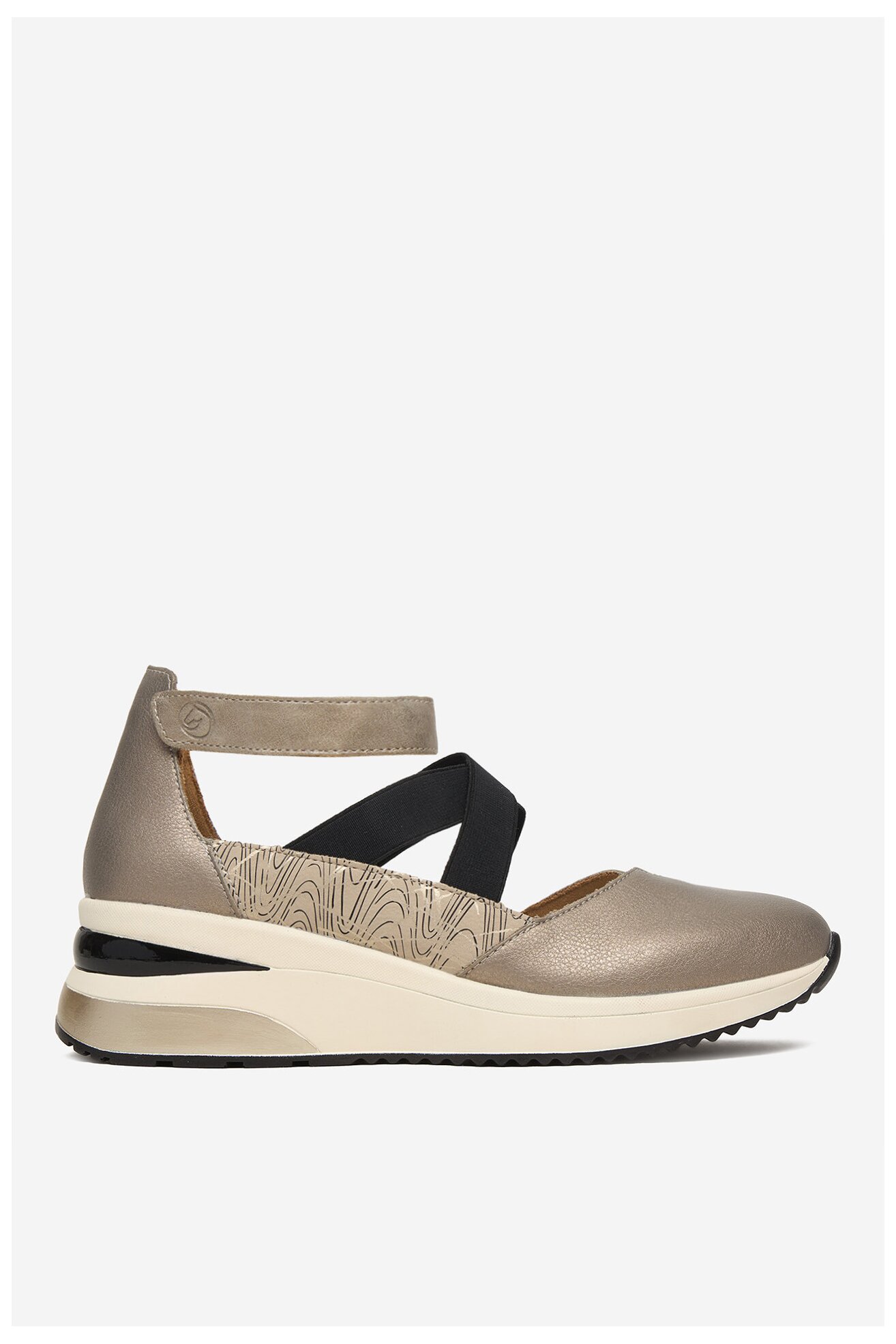 Sandały Remonte CEO-D2411-90 Beżowy ciemny