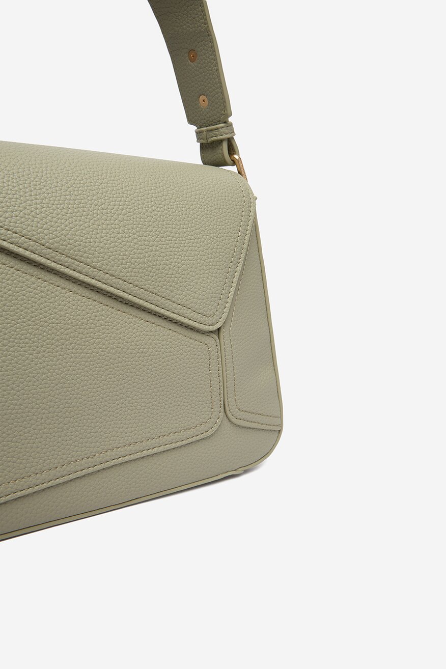 Дамска чанта Gino Rossi СВЕТЛОМАСЛИНЕН - 5906751623817