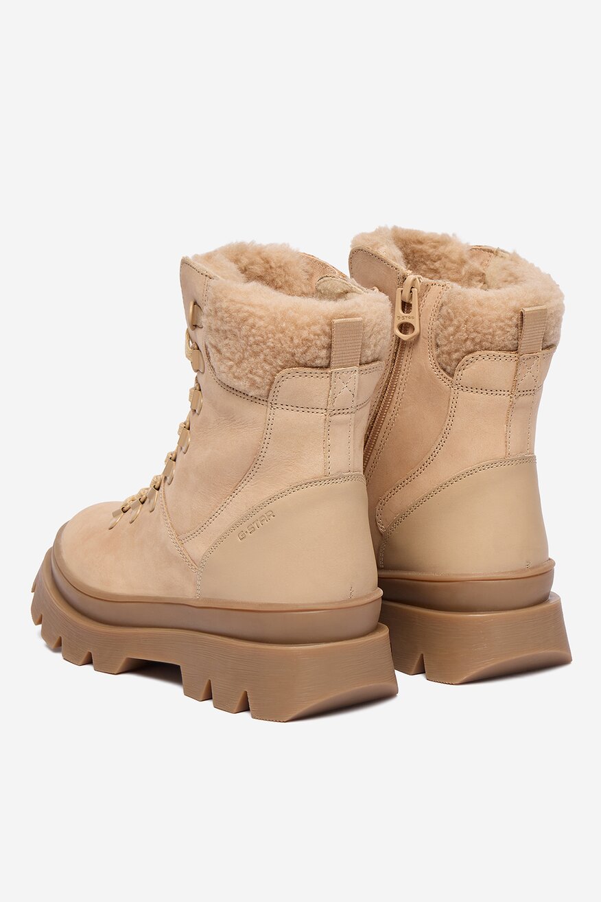 
                Šněrovací vyšší obuv G-STAR RAW BÉŽOVÁ - 5906751412367