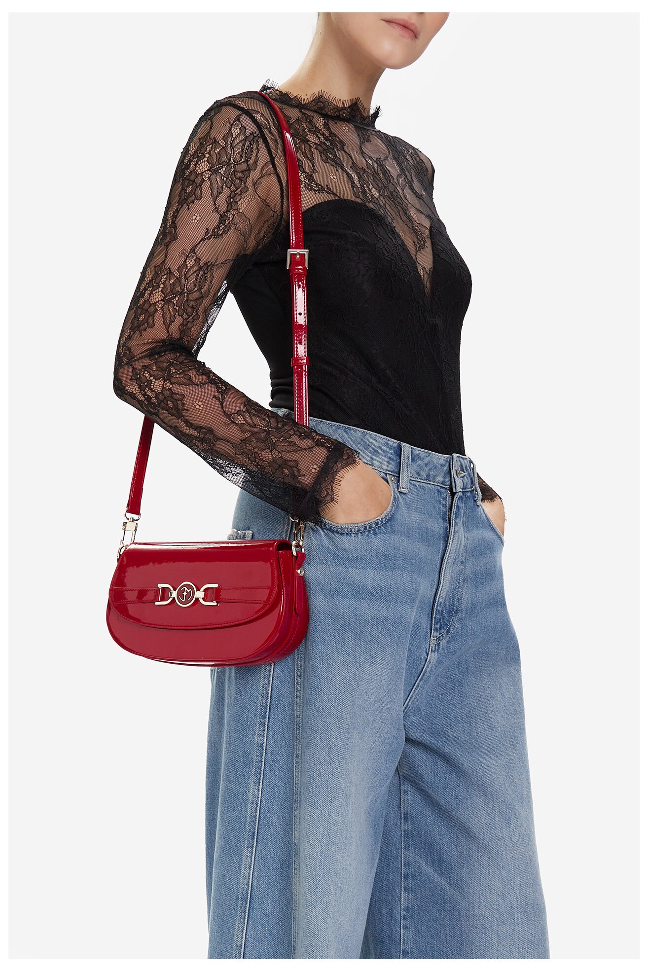 Дамска чанта EVA MINGE EO-ALMA-KY158-1 БОРДО