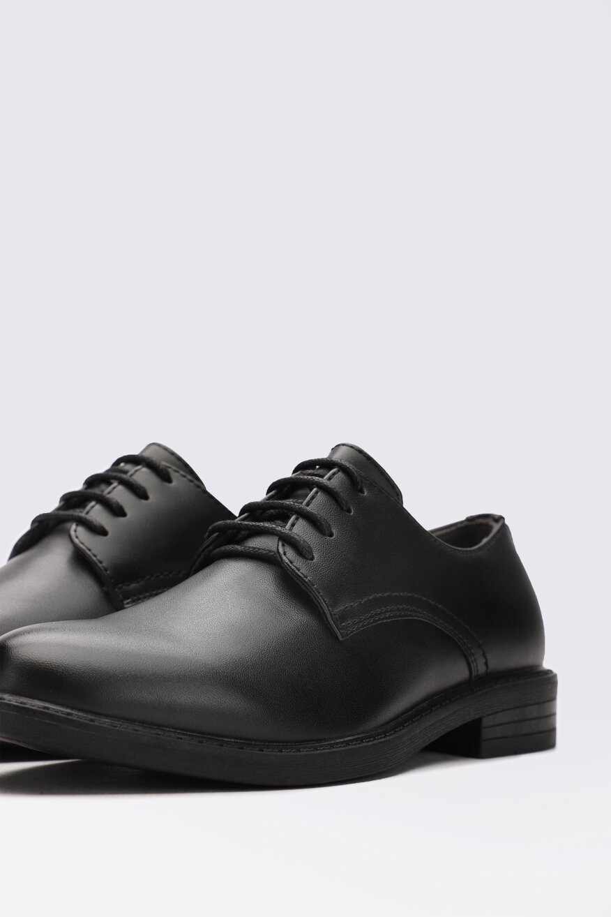 
                Ottimo - Półbuty czarne sznurowane - 5903698323879