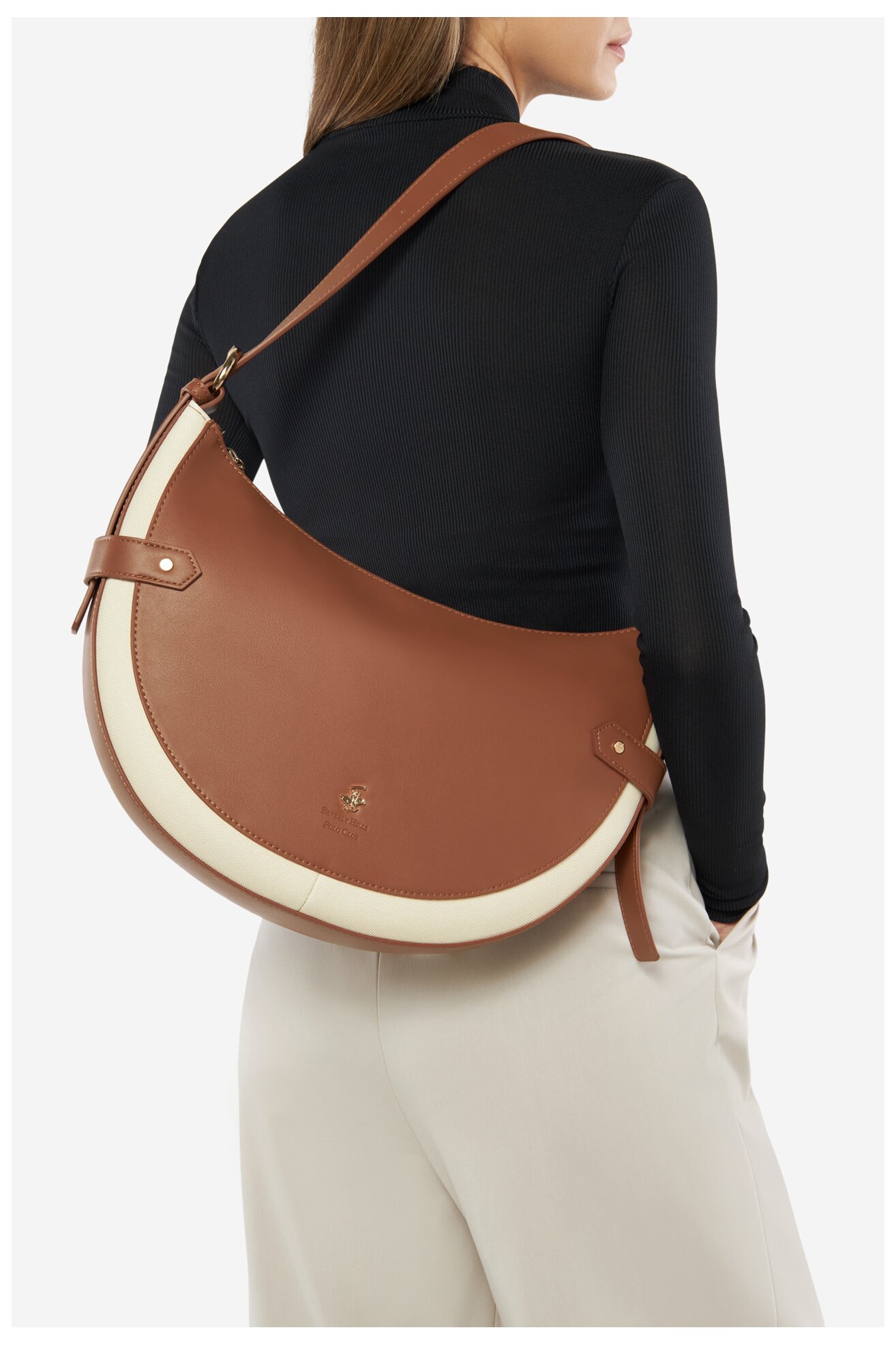 Kézitáska Beverly Hills Polo Club BHPC-C-003-07 CAMEL