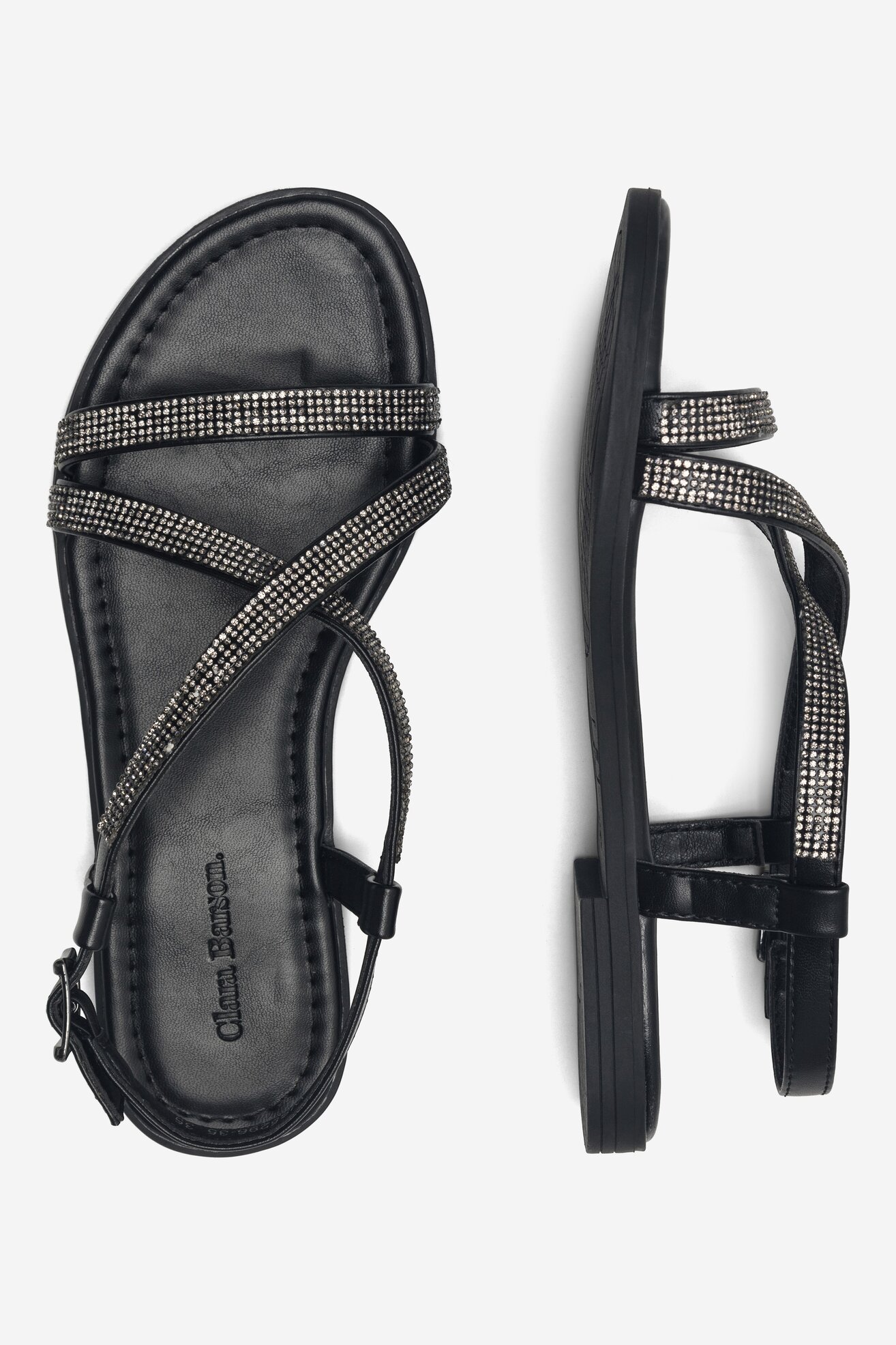 Сандалі Clara Barson GAMMA WS5296-35 ЧОРНИЙ